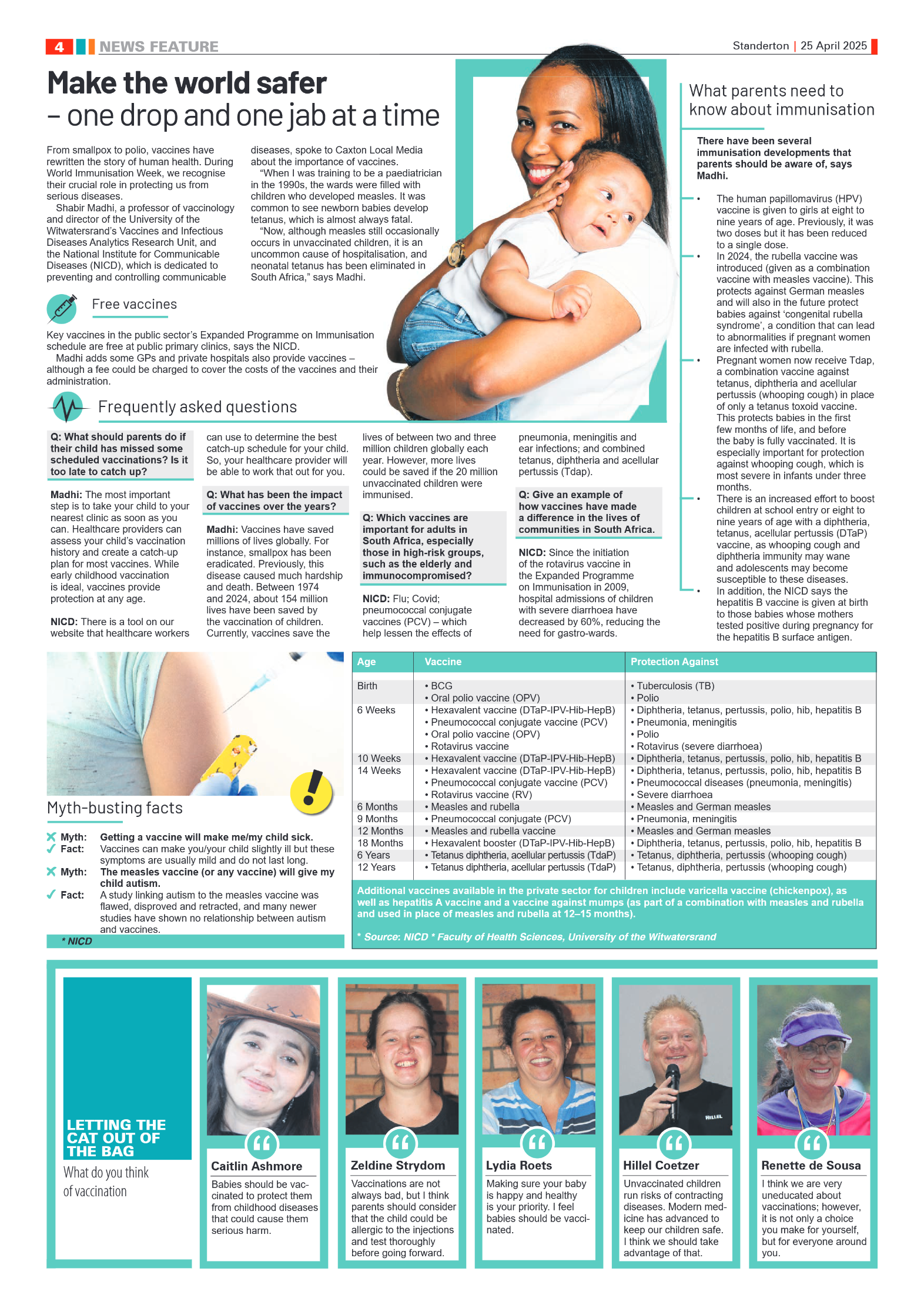 Standerton Advertiser 23 April 2025 page 4