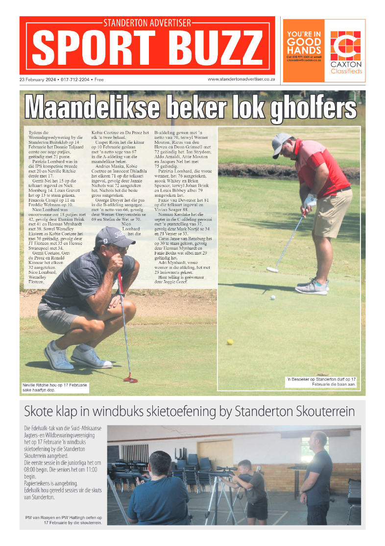 Standerton Advertiser 23 February 2024 page 8