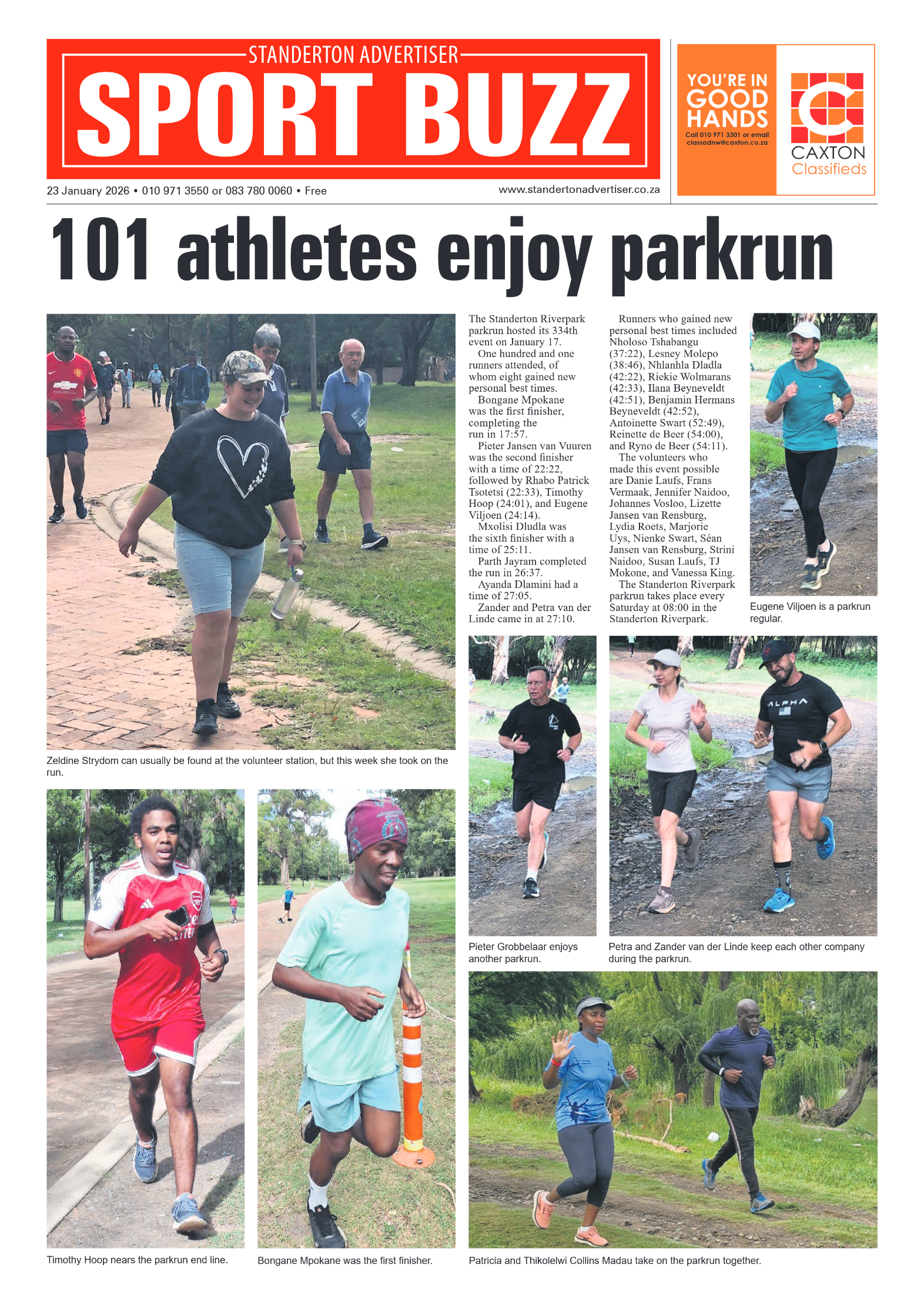 Standerton Advertiser 23 January 2026 page 8