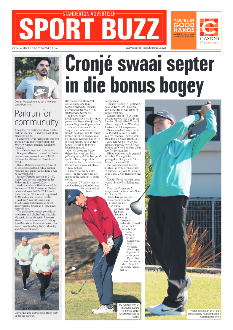 Standerton Advertiser 23 June 2023 page 8