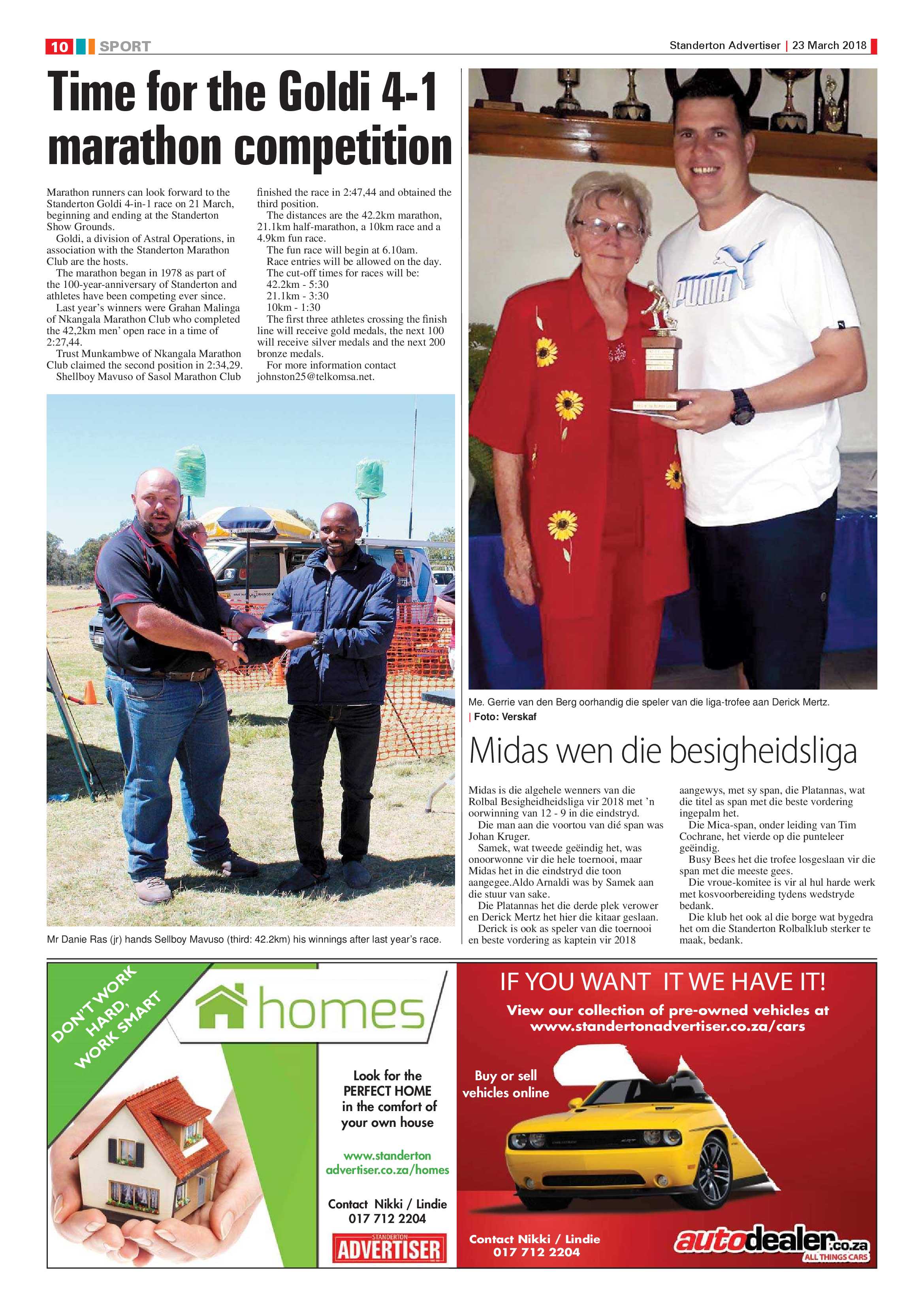 Standerton Advertiser 23 March 2018 page 10