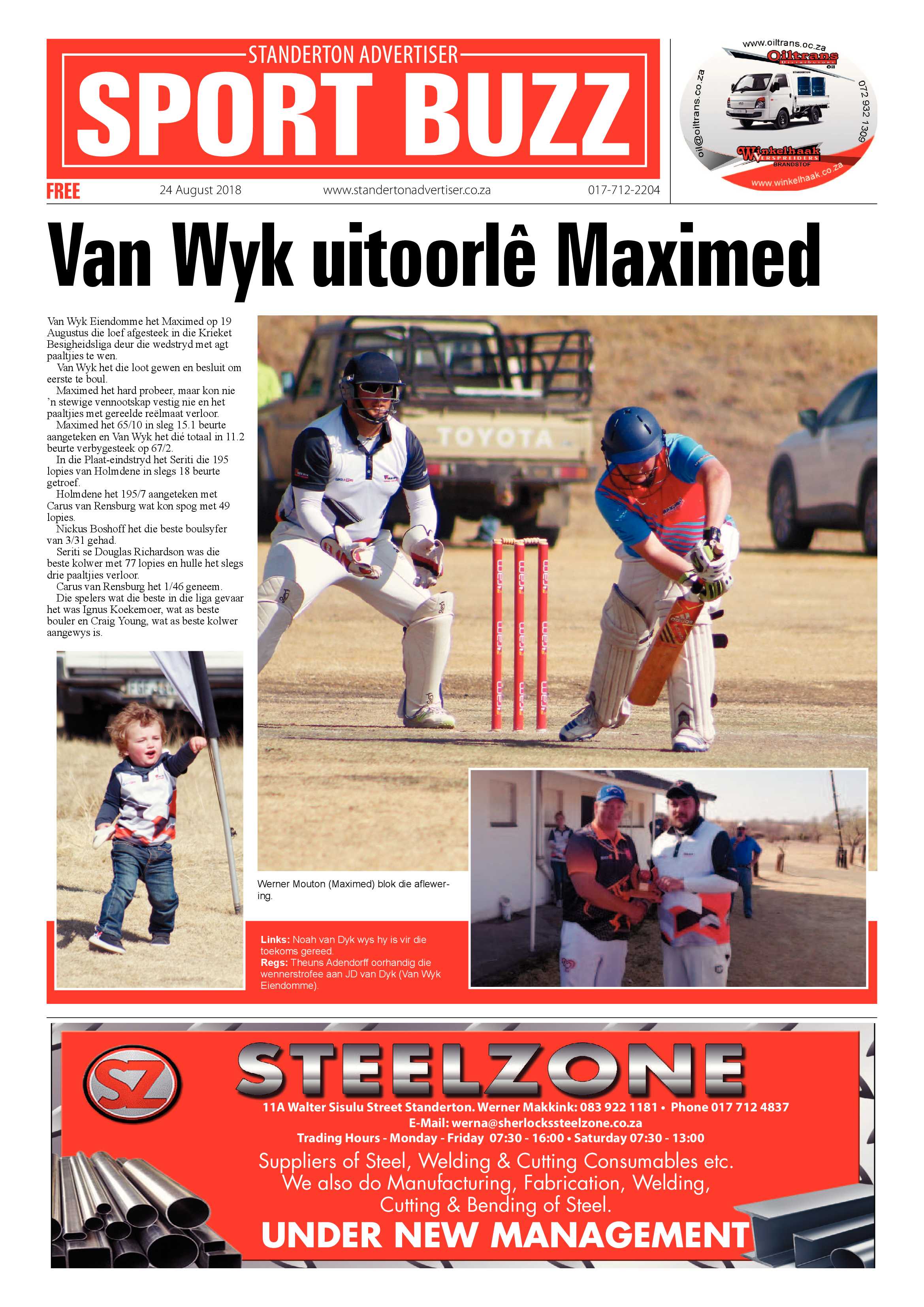 Standerton Advertiser 24 August 2018 page 8