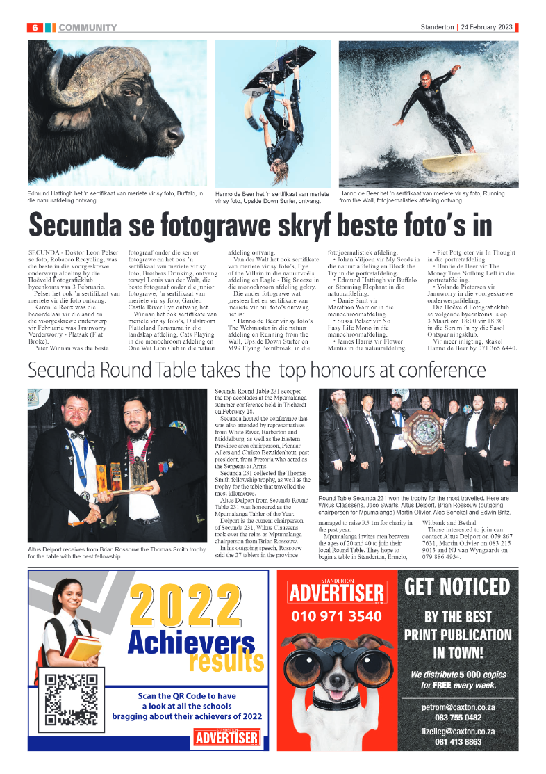 Standerton Advertiser 24 February 2023 page 6