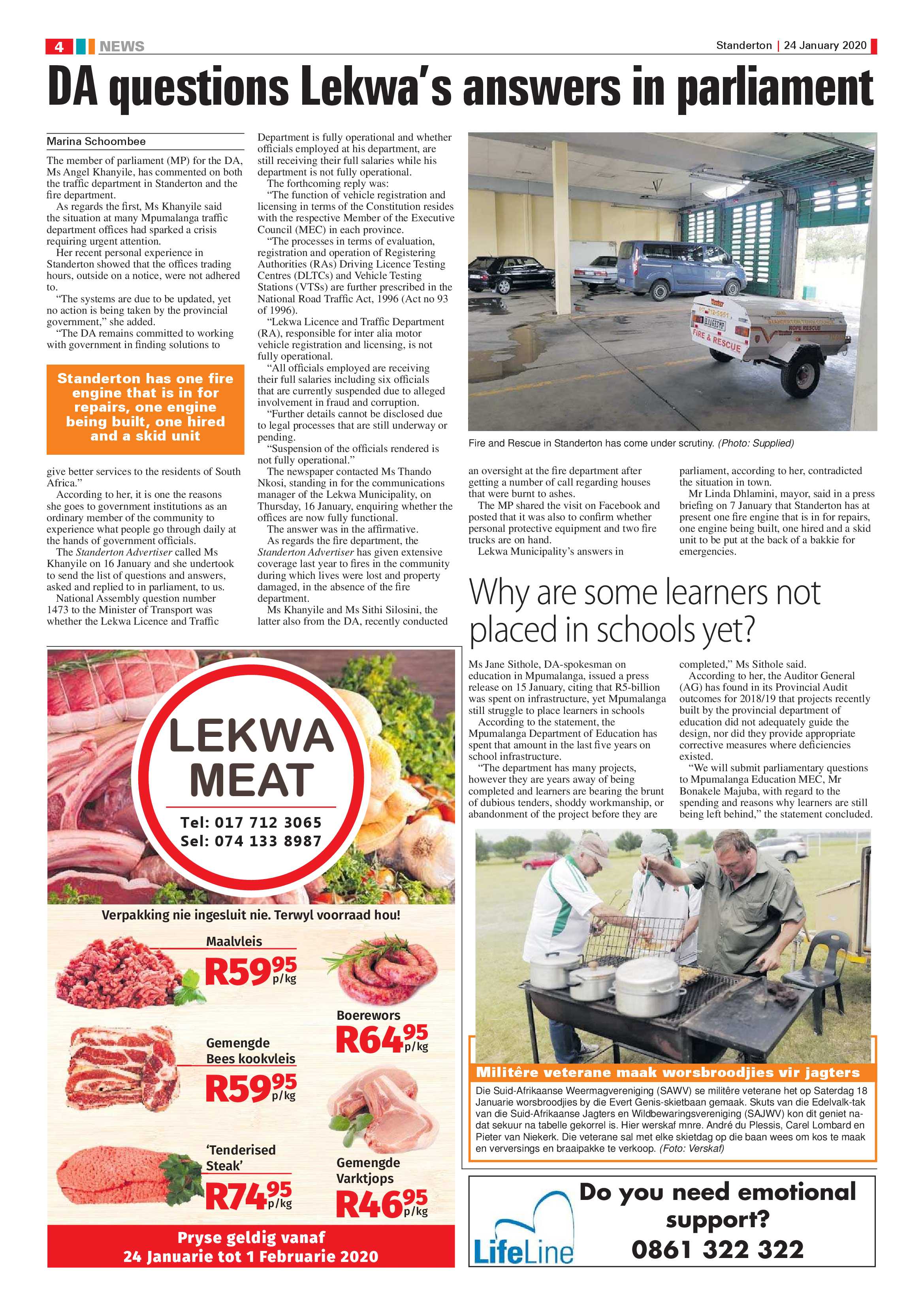 Standerton Advertiser 24 January 2020 page 4