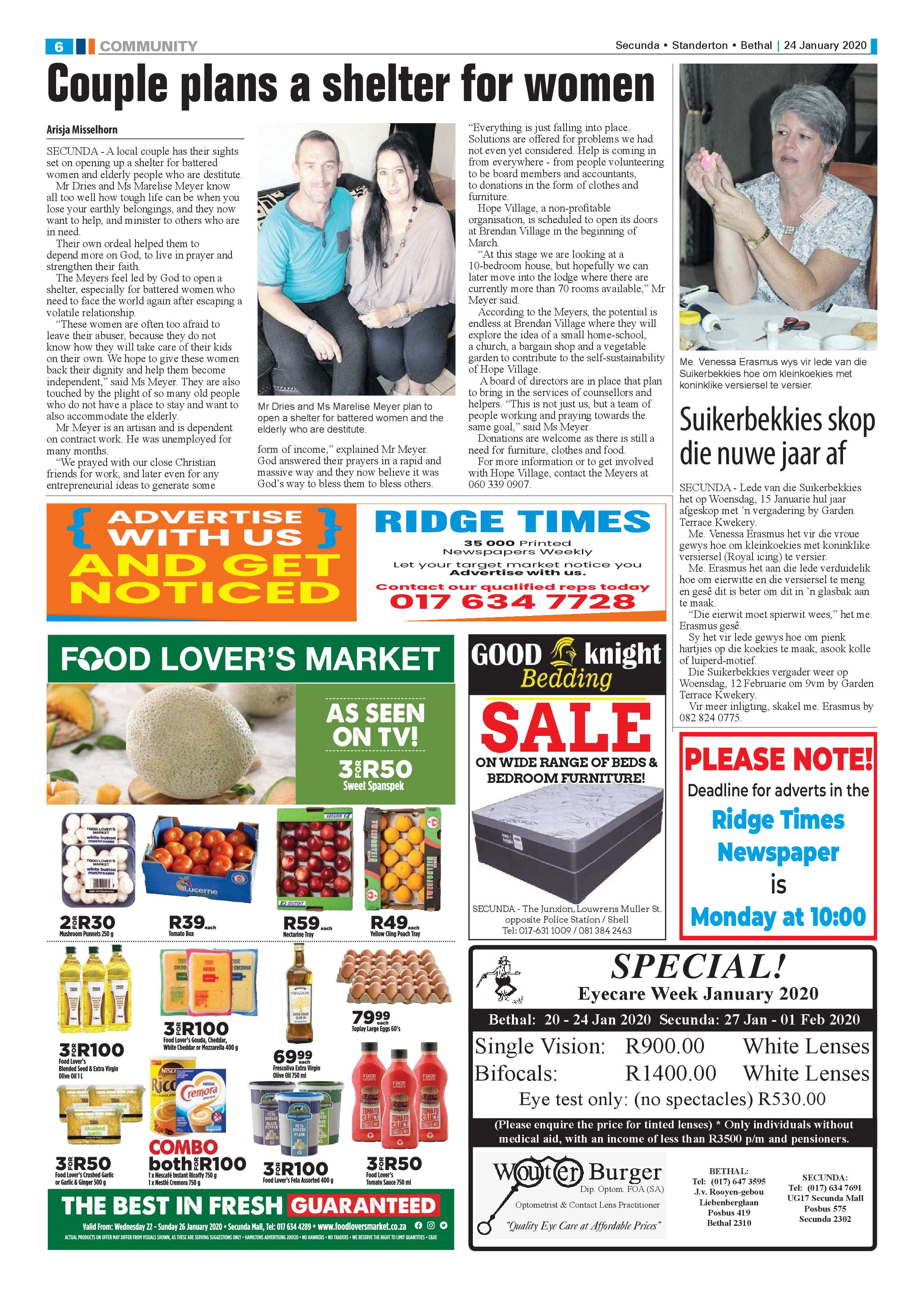 Standerton Advertiser 24 January 2020 page 6