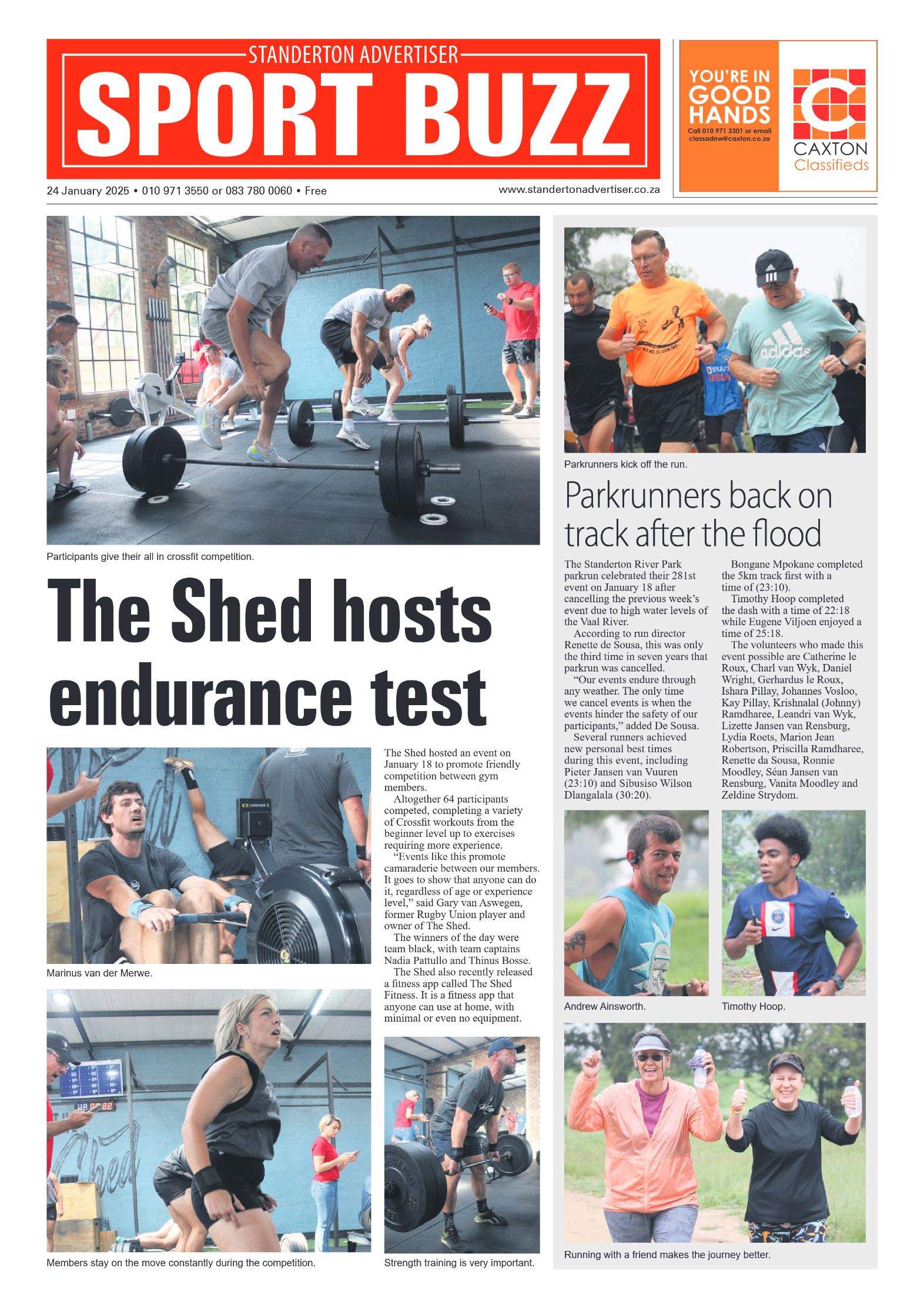 Standerton Advertiser 24 January 2025 page 8