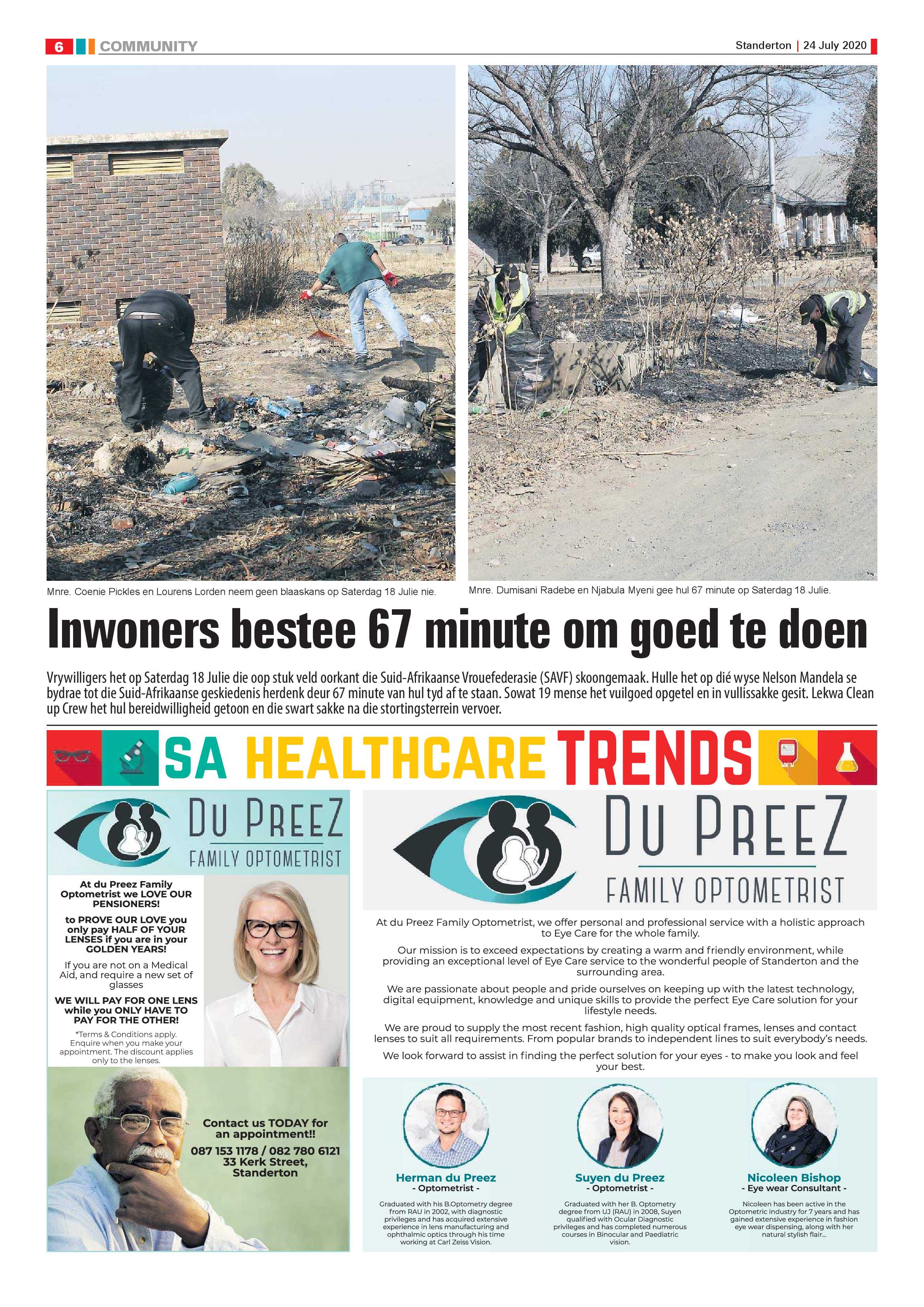 Standerton Advertiser 24 July 2020 page 6