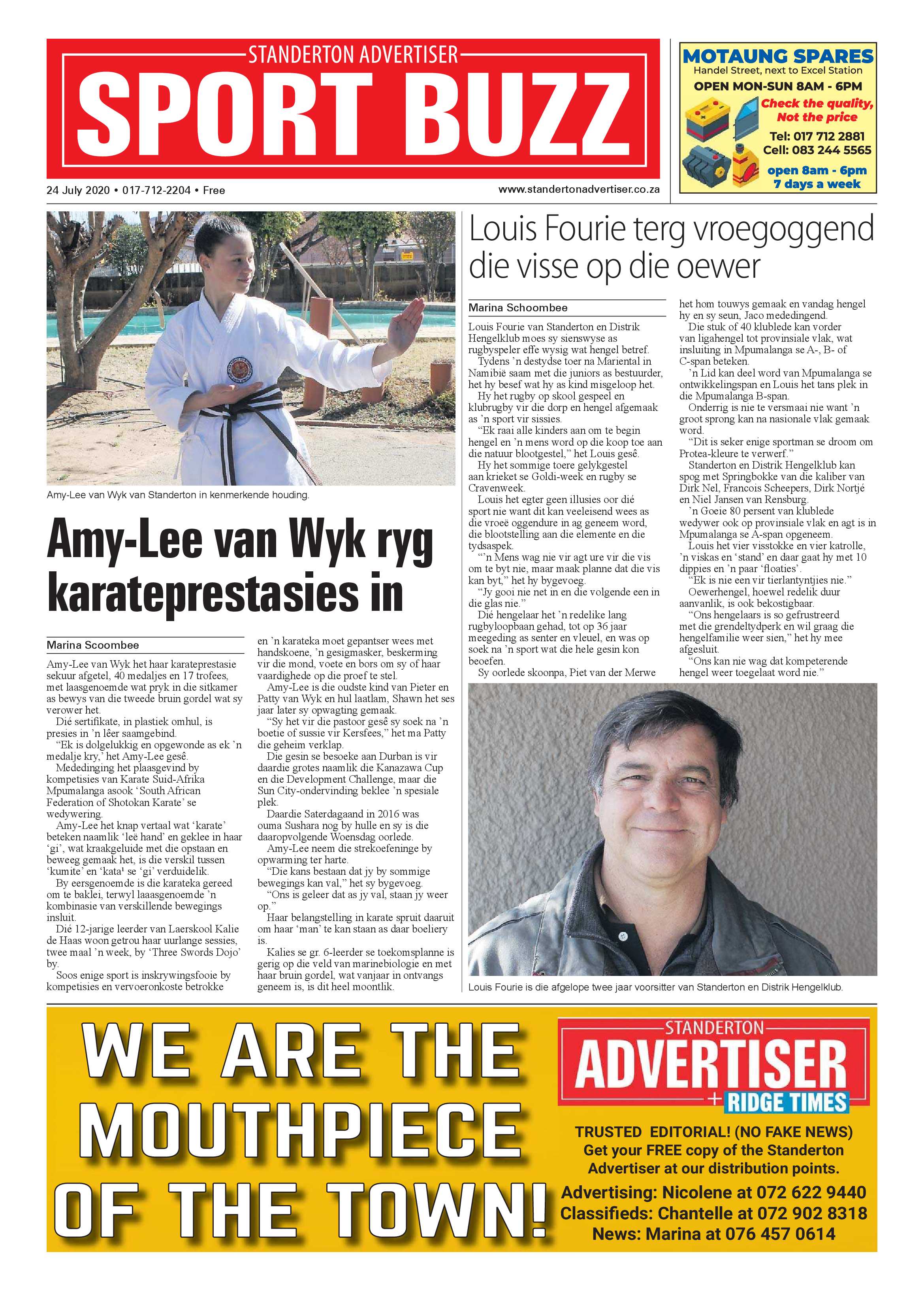 Standerton Advertiser 24 July 2020 page 8