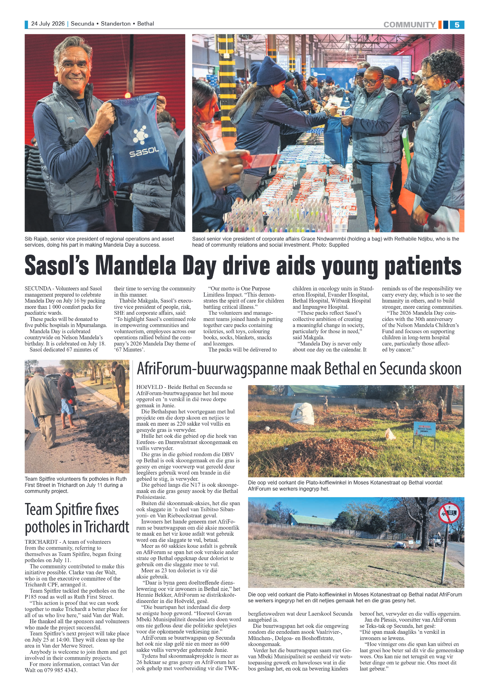 Standerton Advertiser 24 July 2026 page 5