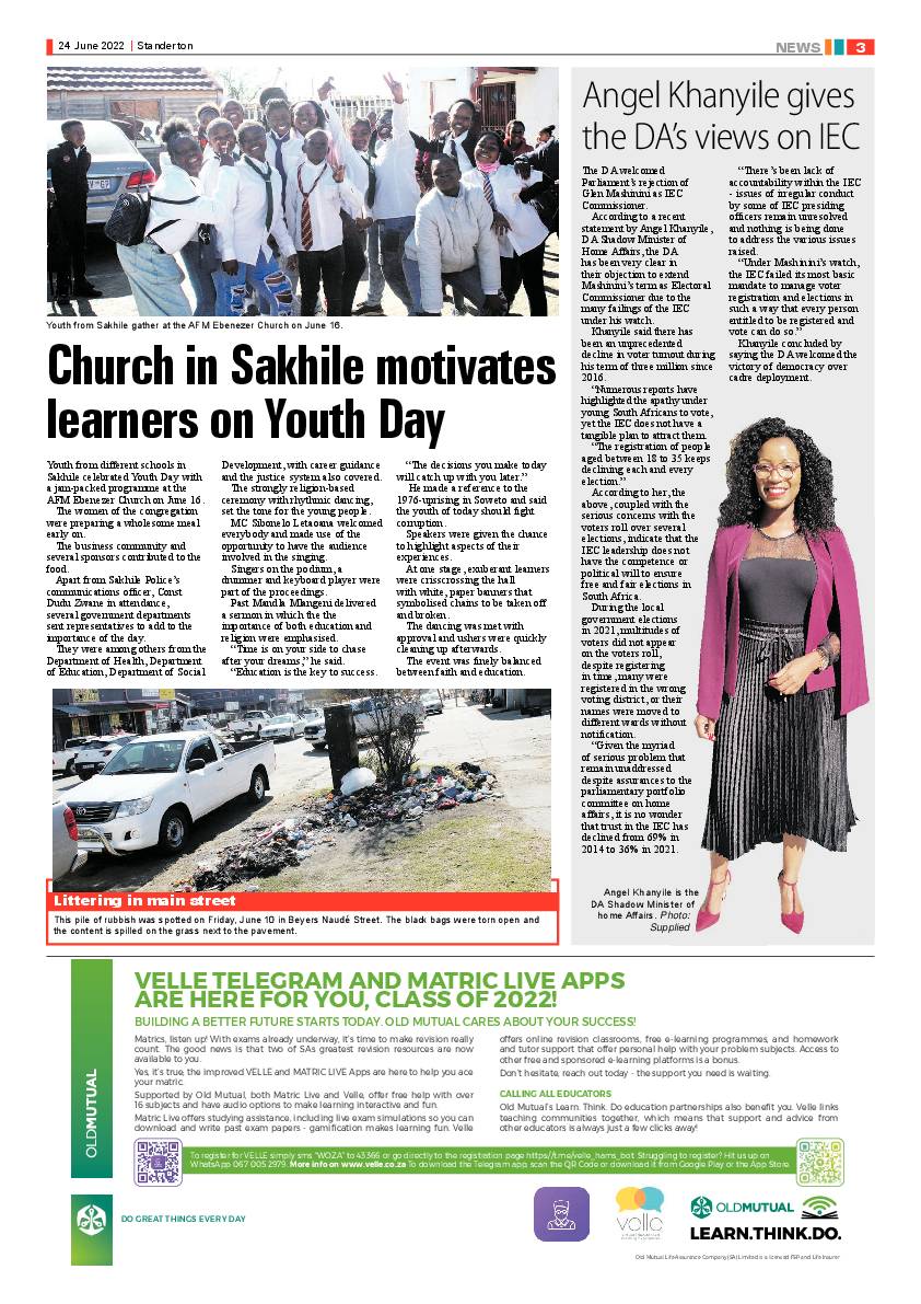 Standerton Advertiser 24 June 2022 page 3