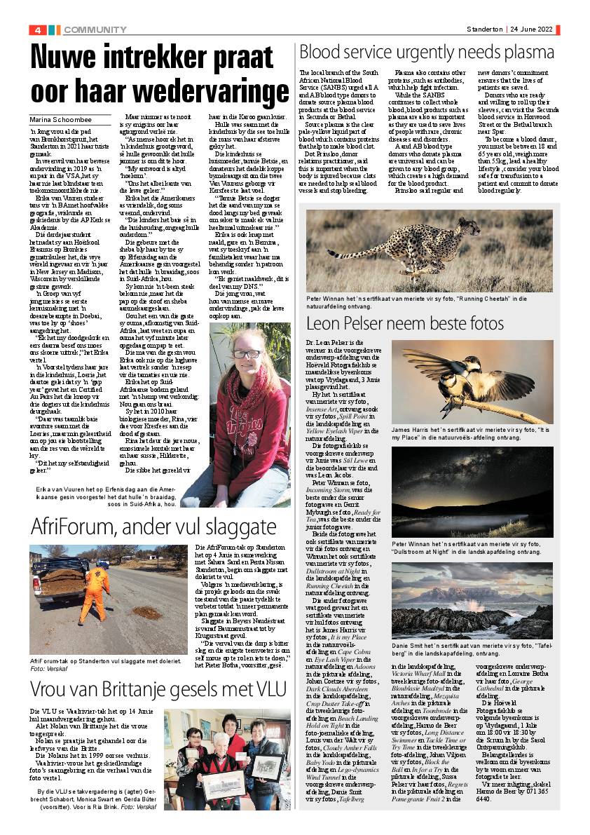 Standerton Advertiser 24 June 2022 page 4