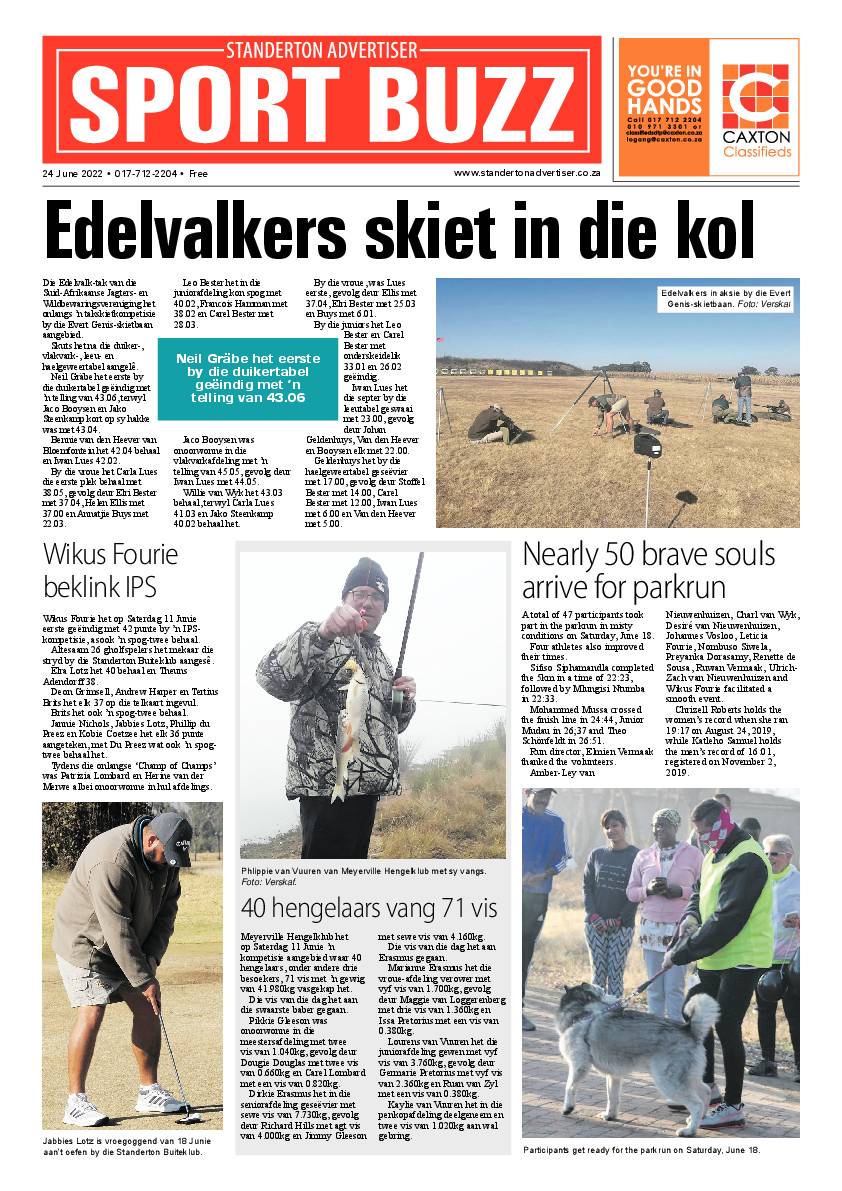 Standerton Advertiser 24 June 2022 page 8