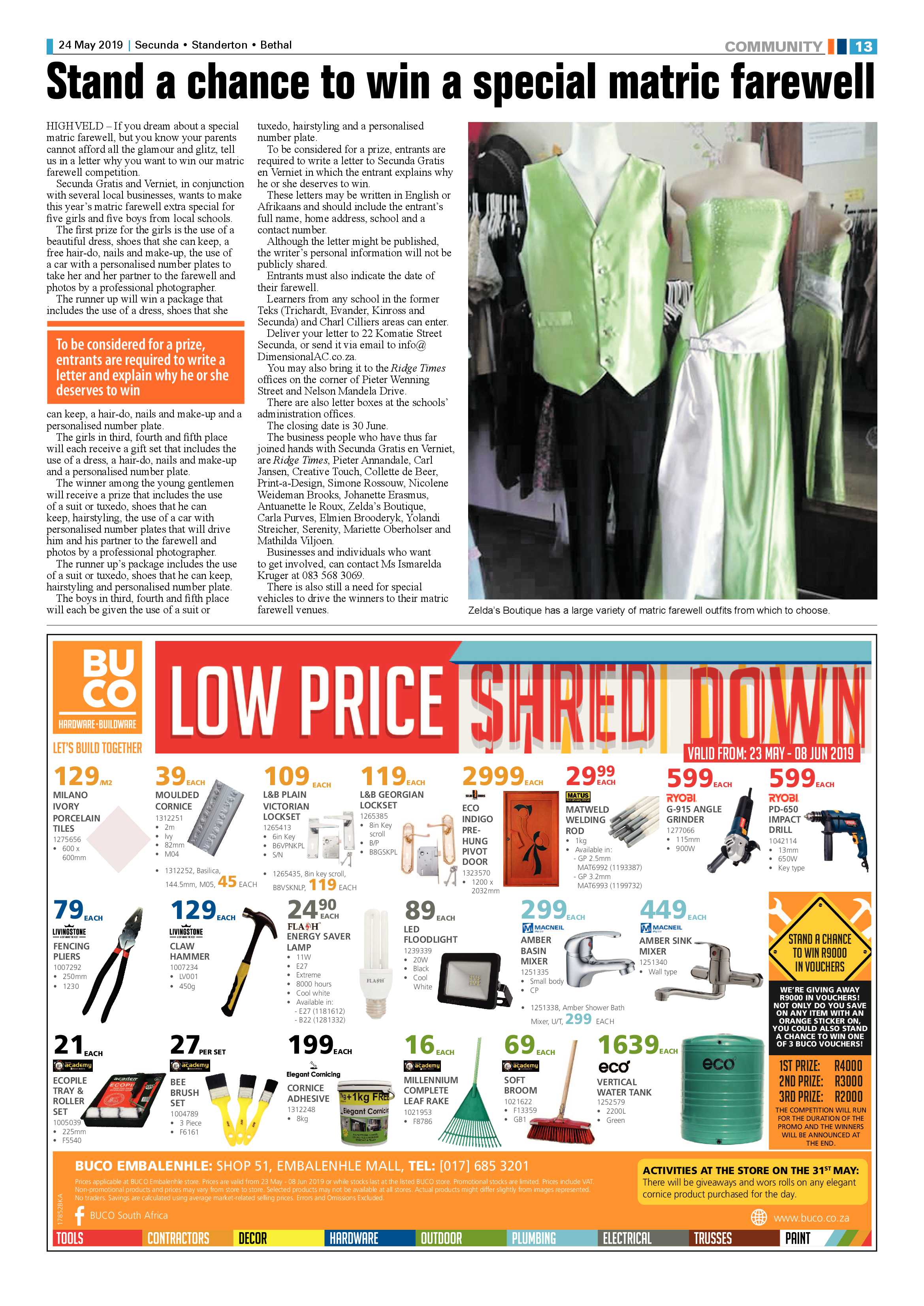 Standerton Advertiser 24 May 2019 page 19
