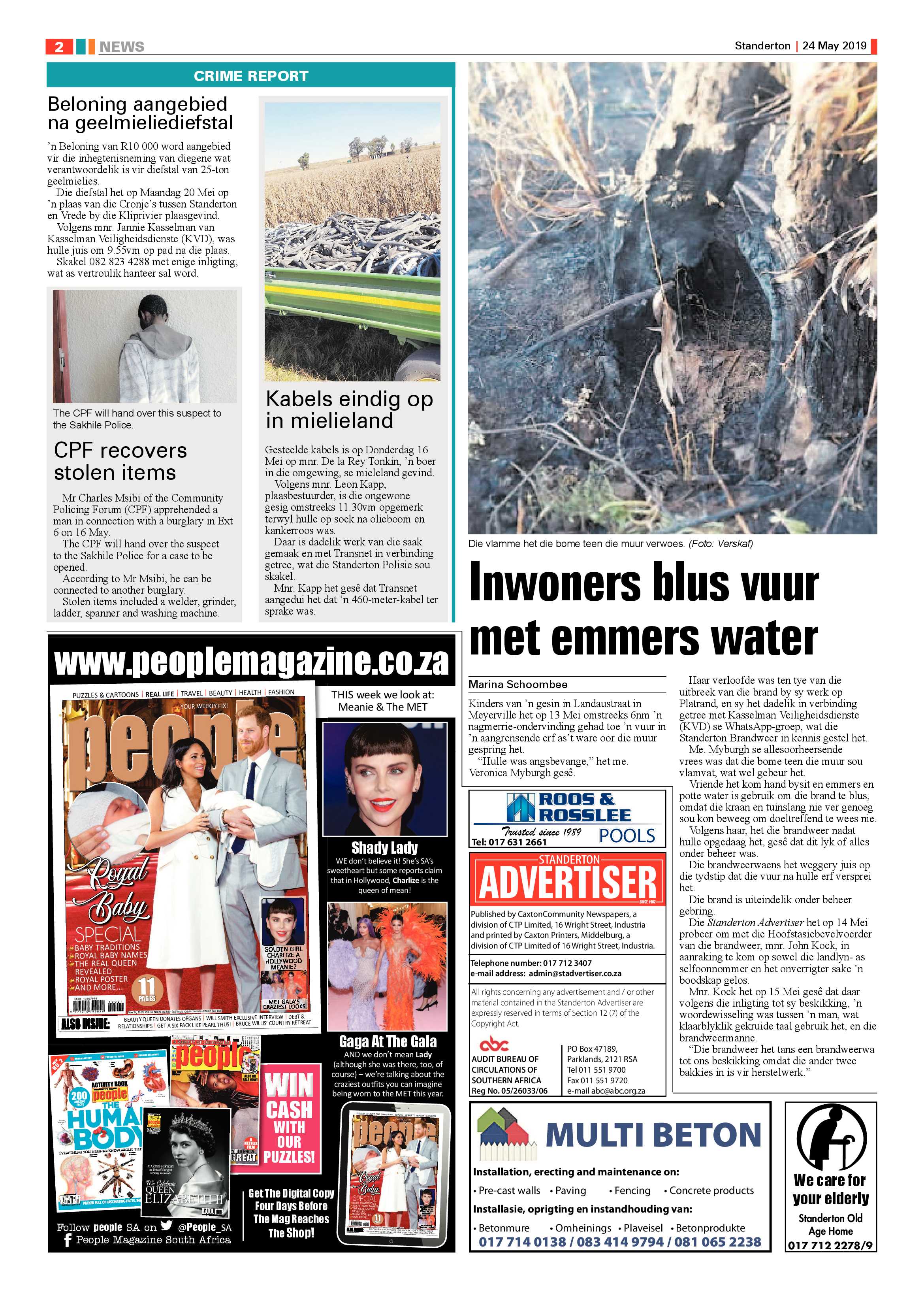 Standerton Advertiser 24 May 2019 page 2