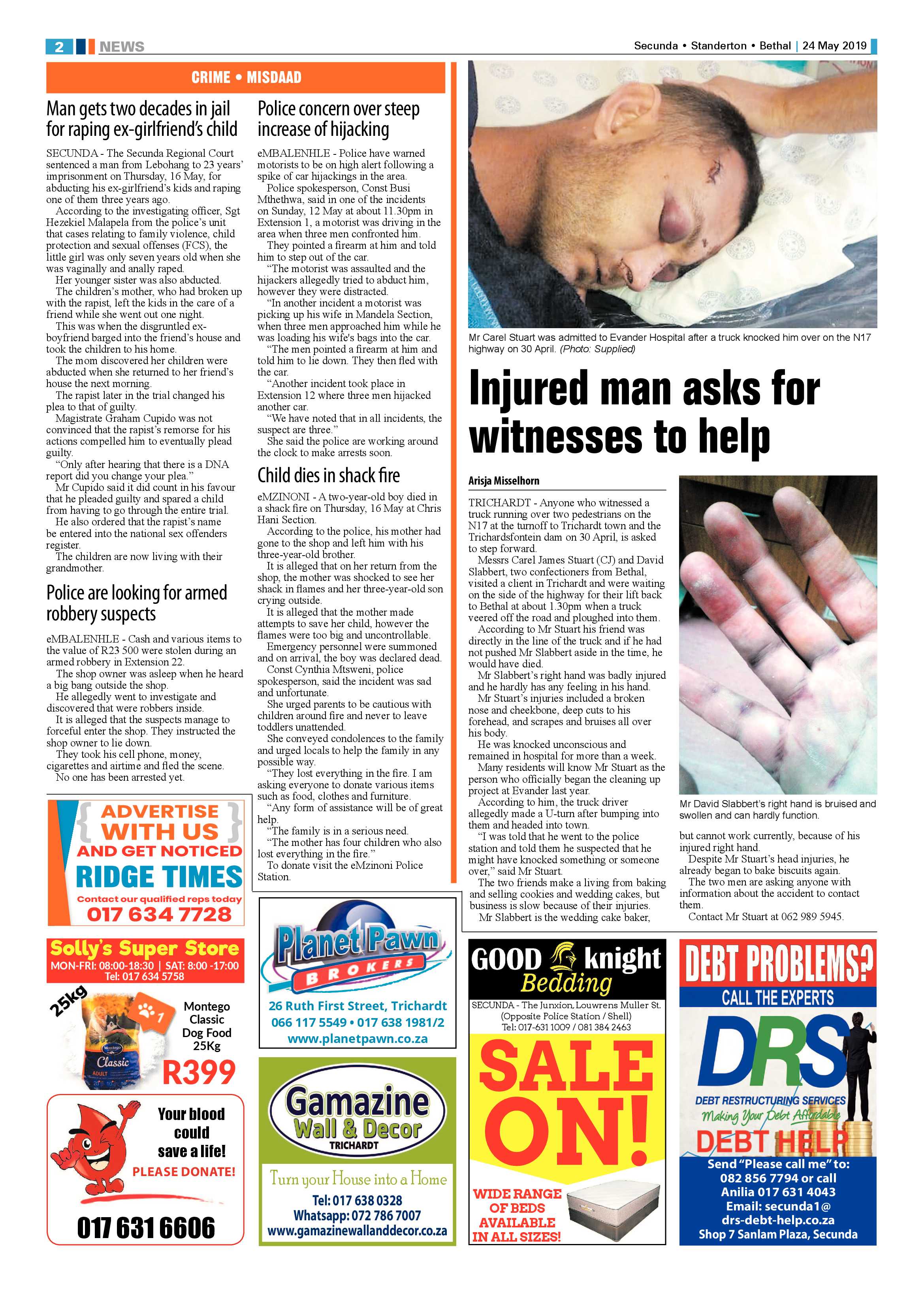 Standerton Advertiser 24 May 2019 page 8