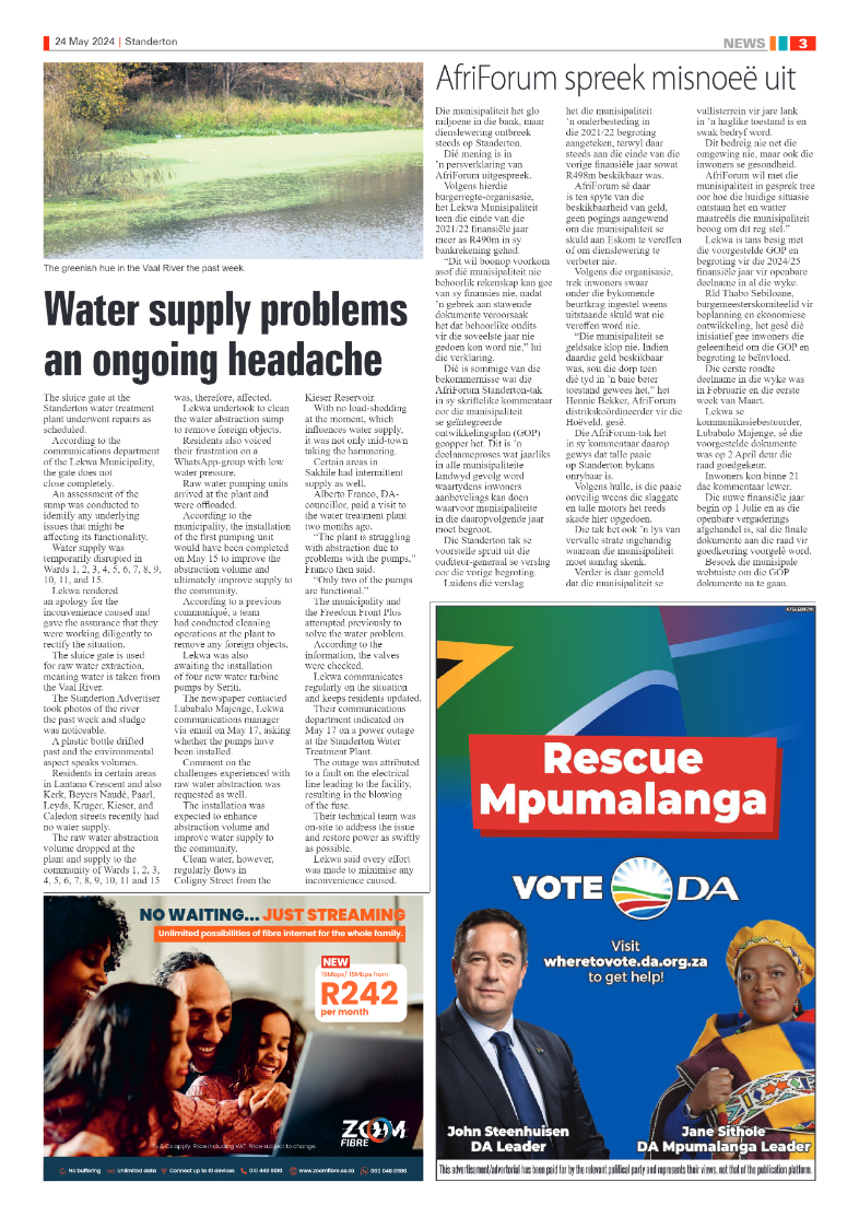 Standerton Advertiser 24 May 2024 page 3
