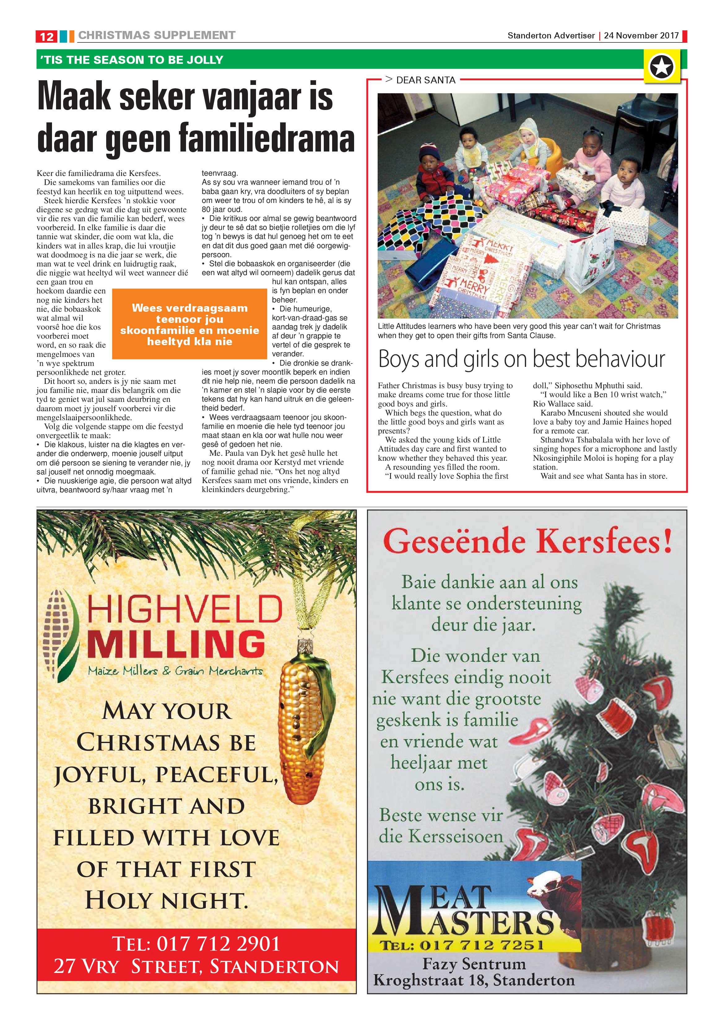 Standerton Advertiser 24 November 2017 page 12
