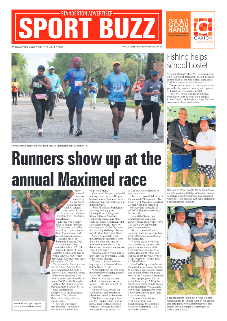 Standerton Advertiser 24 November 2023 page 8