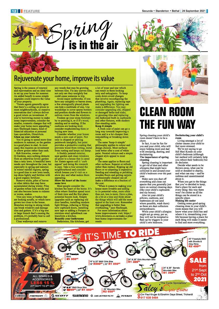 Standerton Advertiser 24 September 2021 page 11