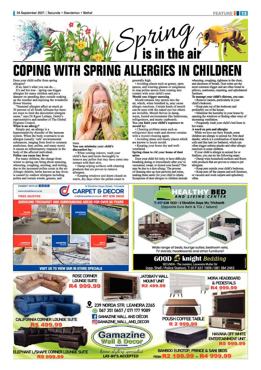 Standerton Advertiser 24 September 2021 page 12