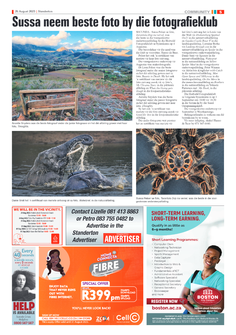 Standerton Advertiser 25 August 2023 page 5