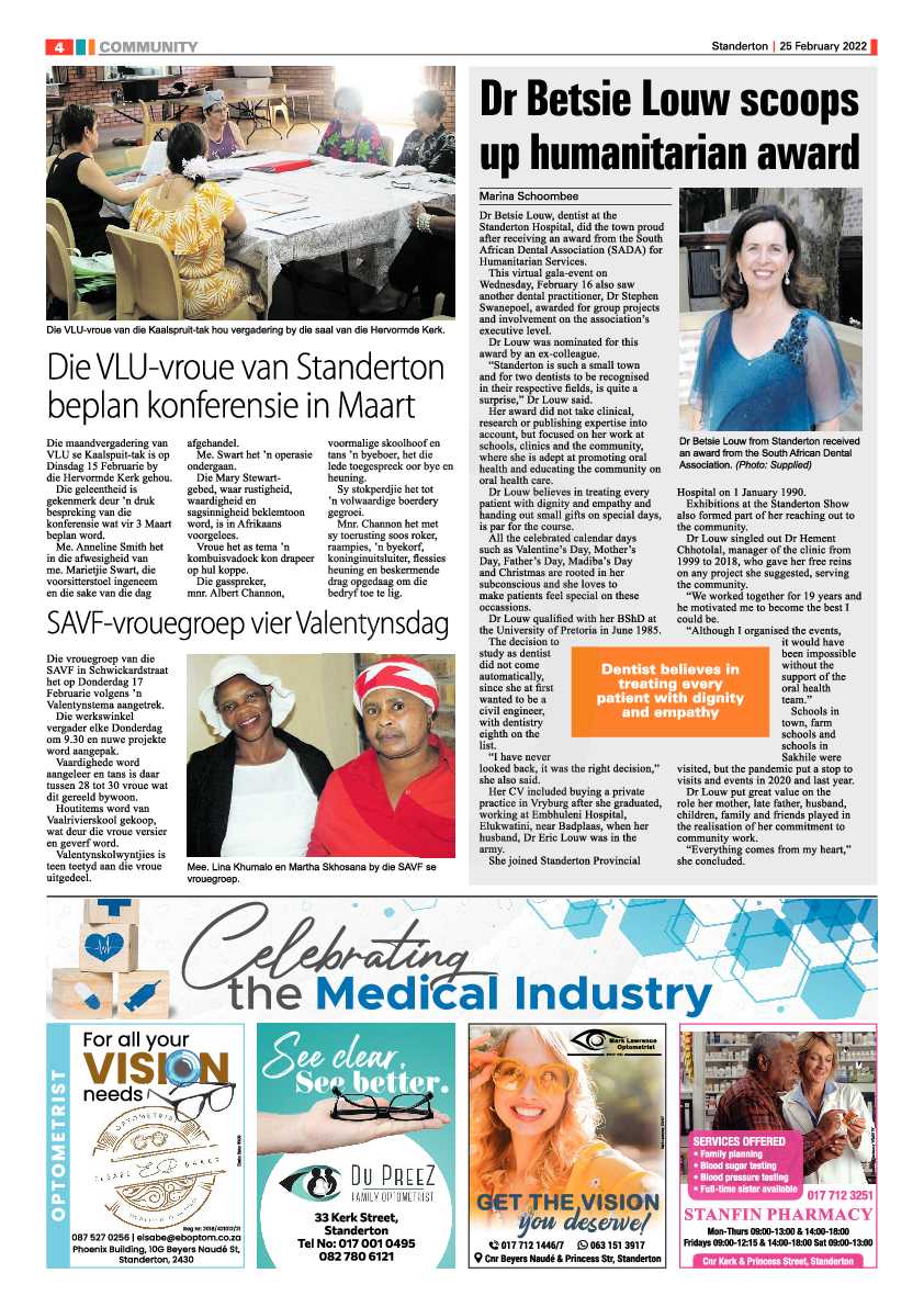 Standerton Advertiser 25 February 2022 page 4