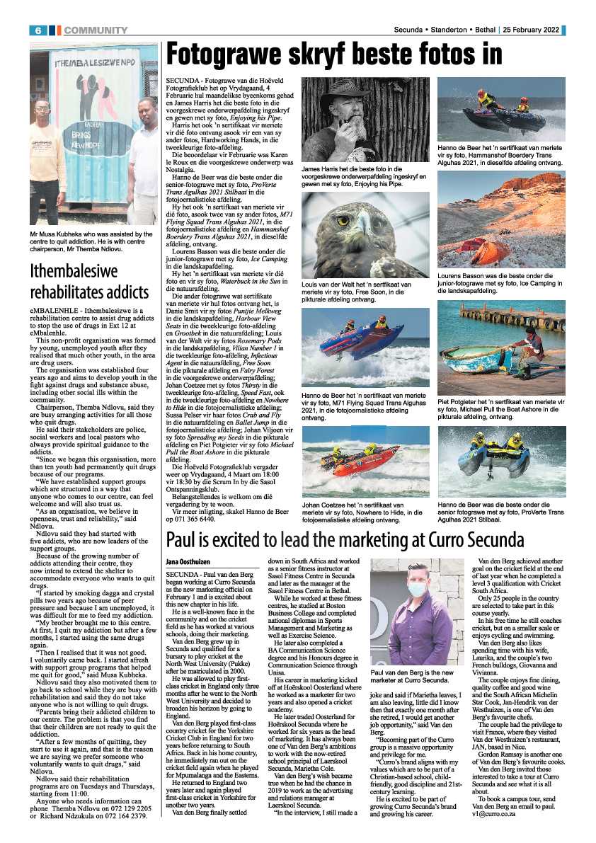Standerton Advertiser 25 February 2022 page 6