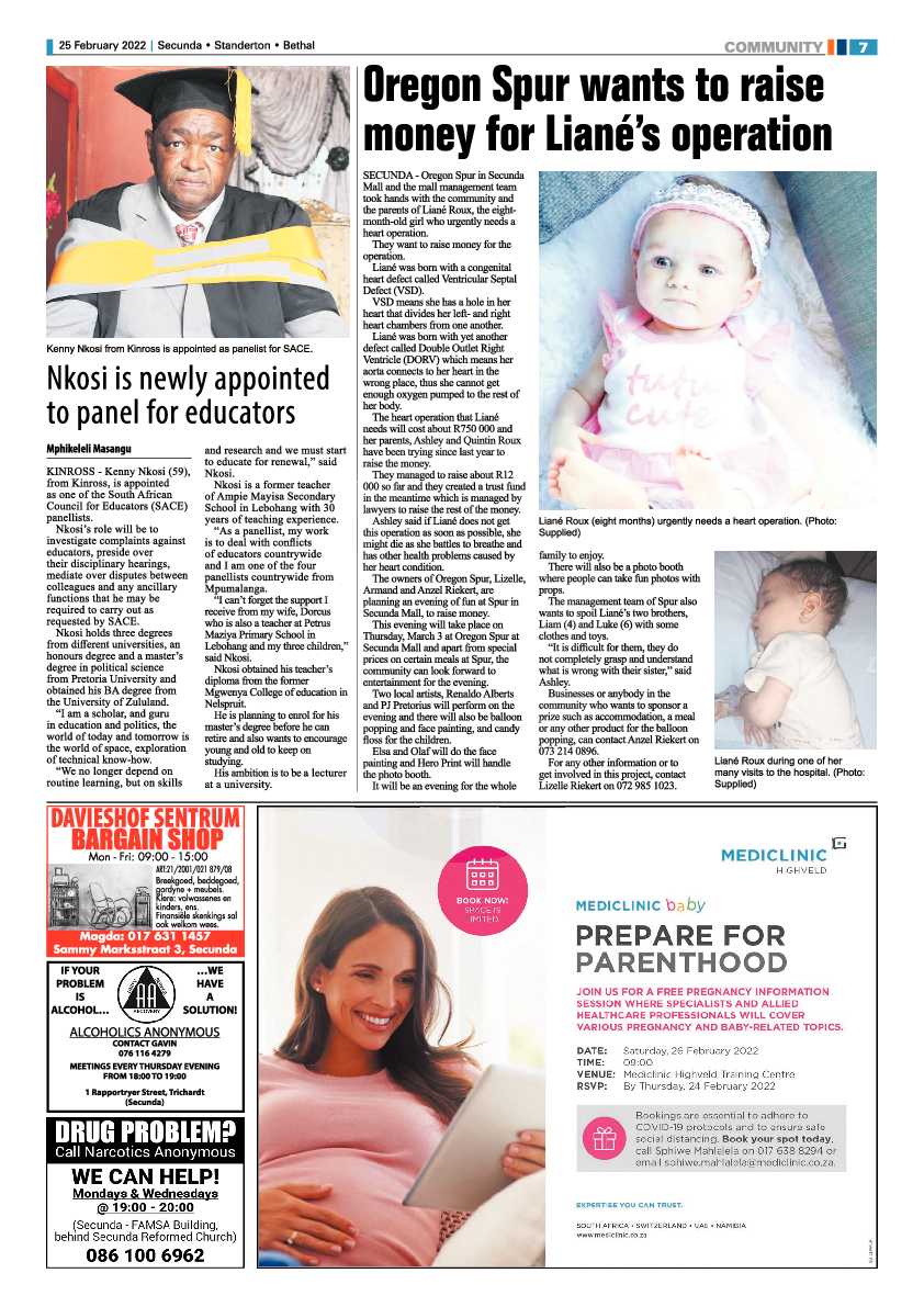 Standerton Advertiser 25 February 2022 page 7