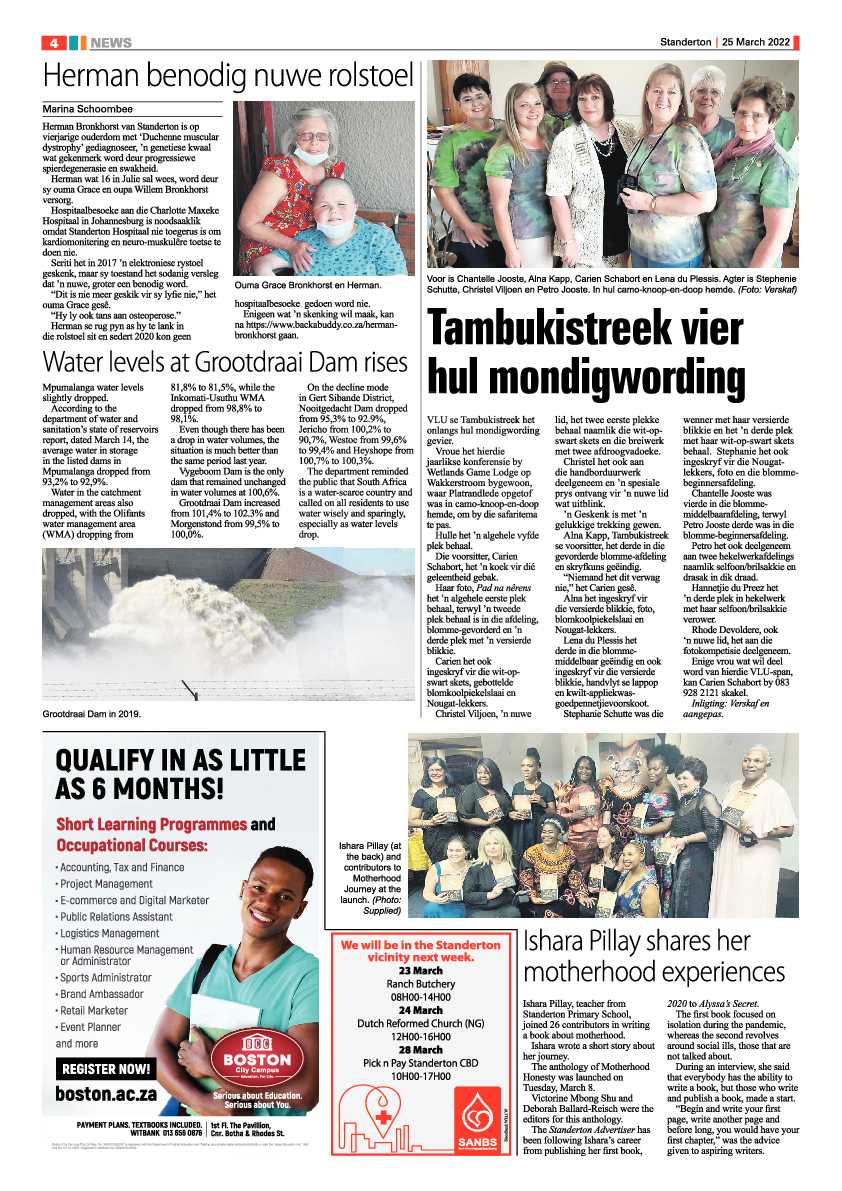 Standerton Advertiser 25 March 2022 page 4