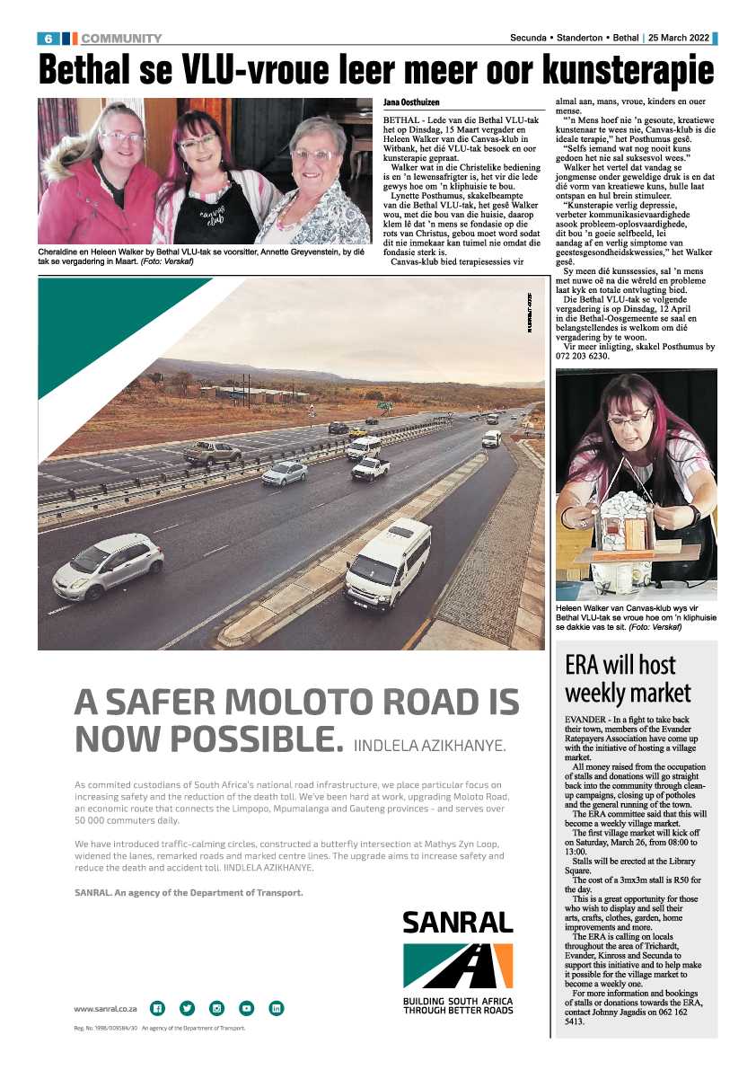 Standerton Advertiser 25 March 2022 page 6