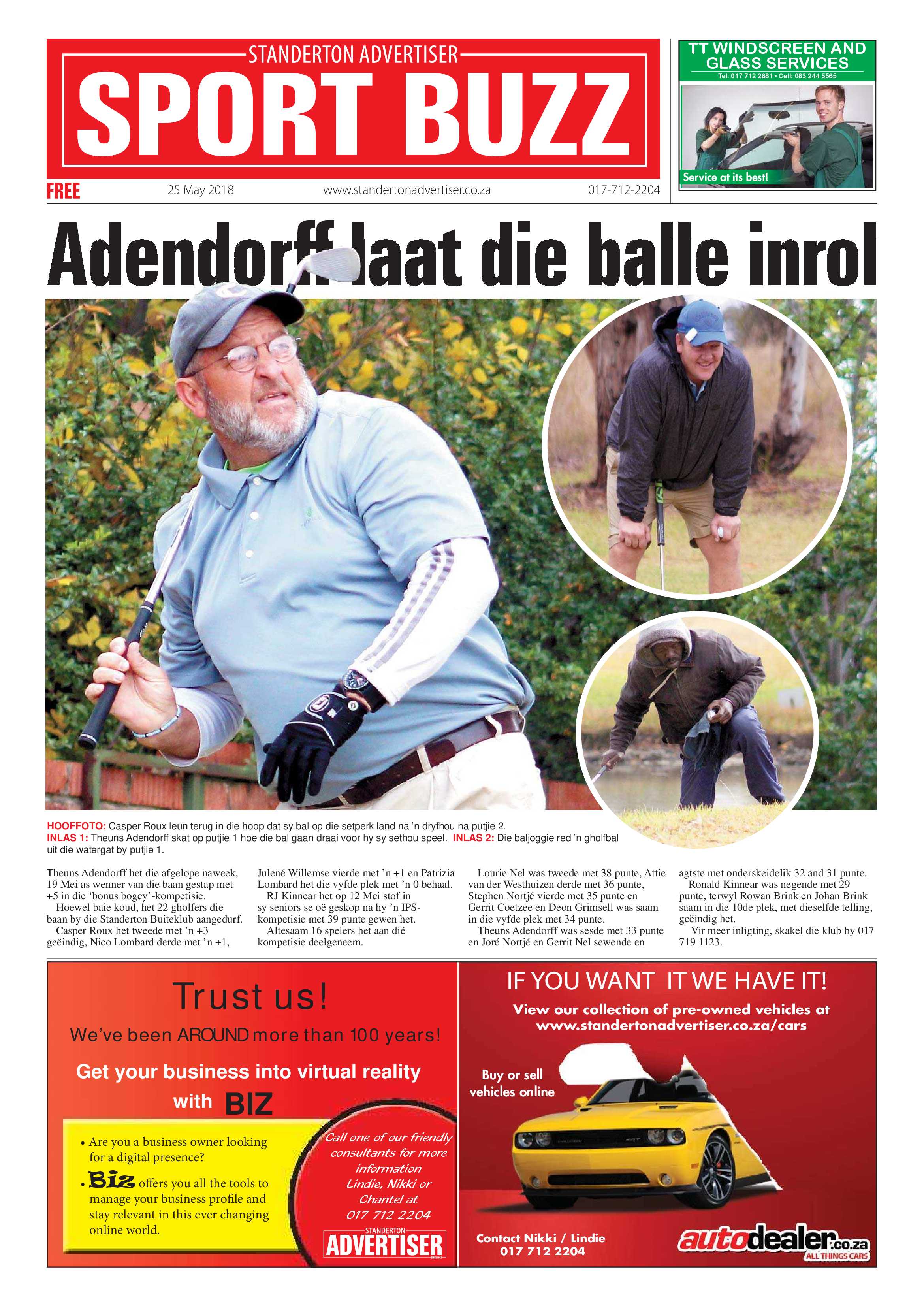 Standerton Advertiser 25 May 2018 page 12