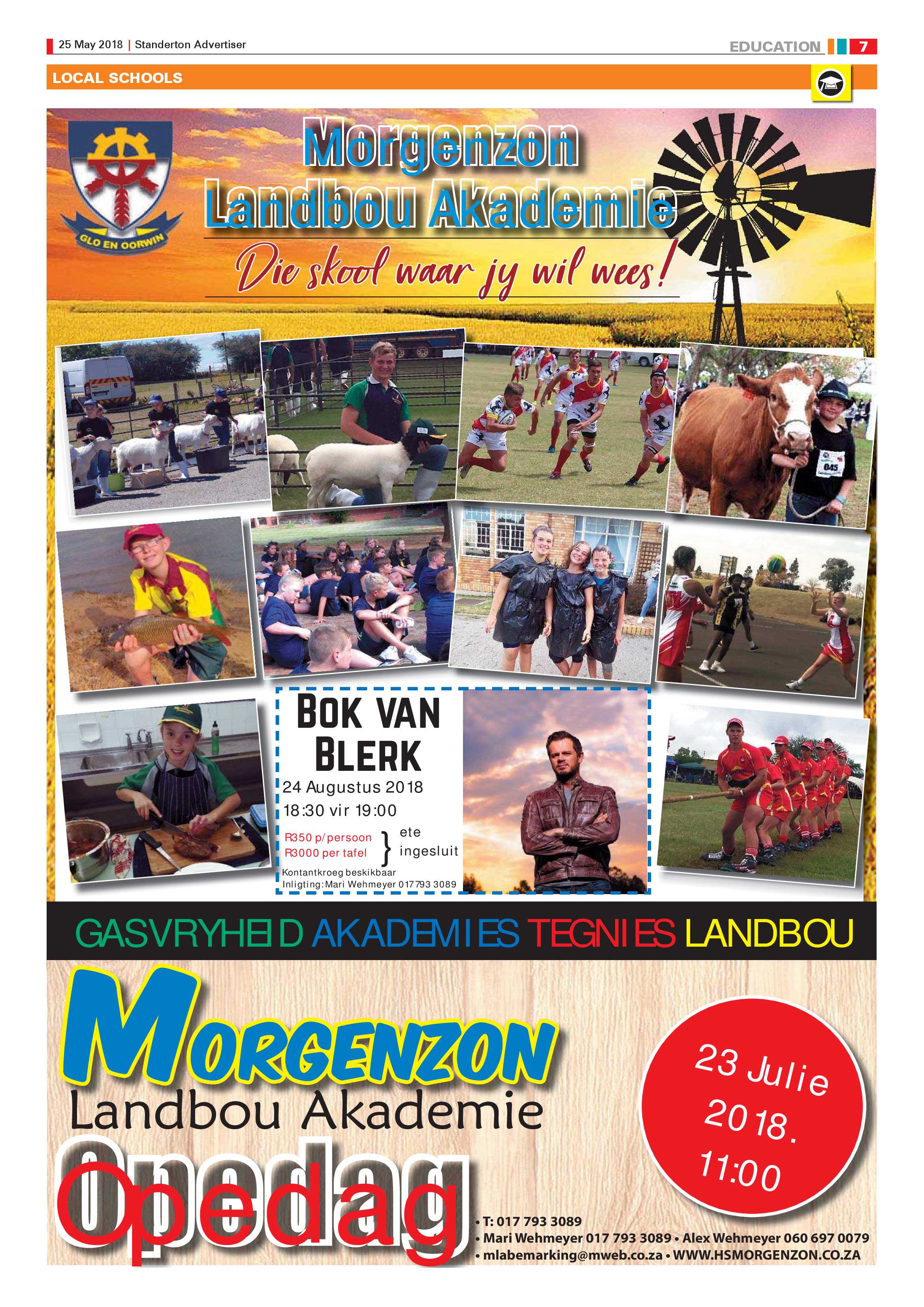 Standerton Advertiser 25 May 2018 page 7