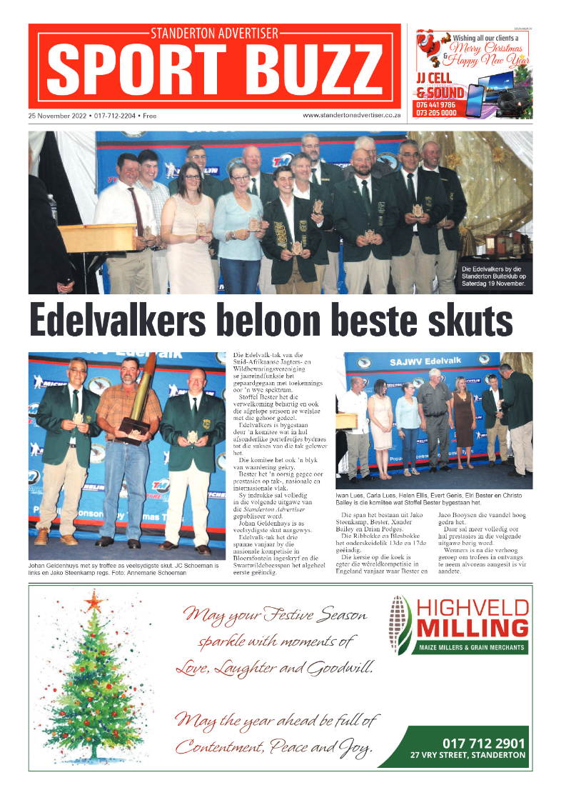 Standerton Advertiser 25 Nov 2022 page 12