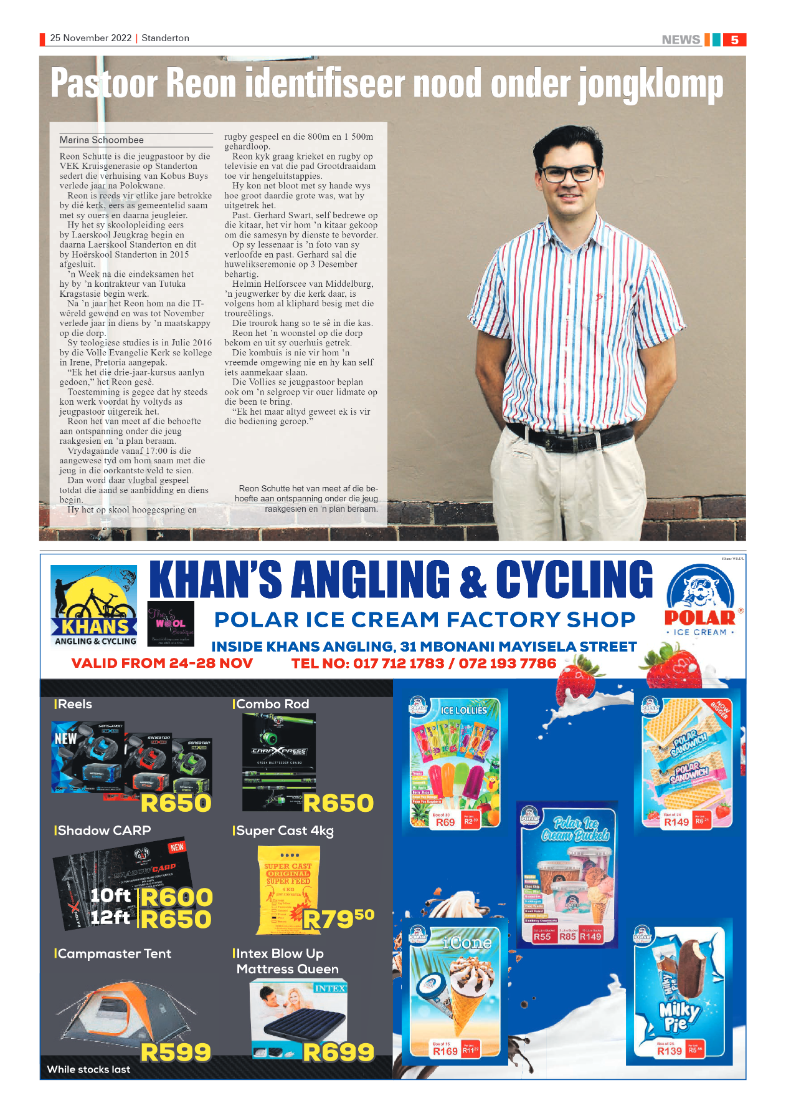 Standerton Advertiser 25 Nov 2022 page 5