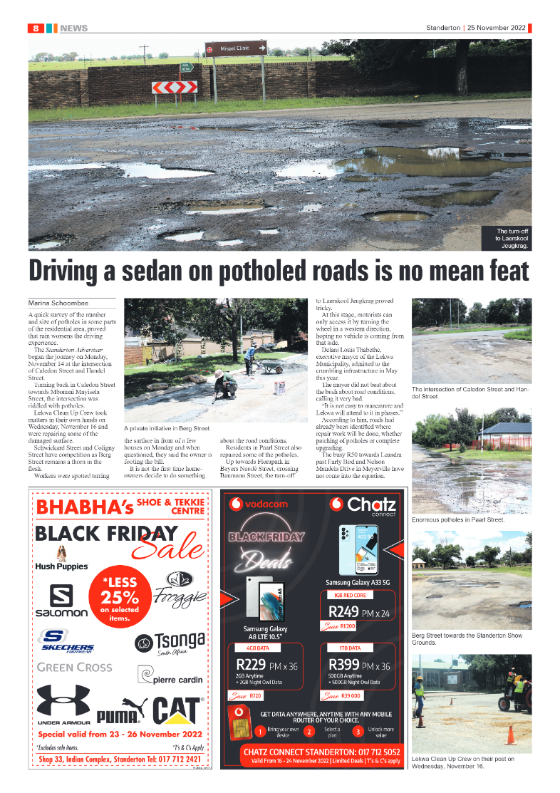 Standerton Advertiser 25 Nov 2022 page 8