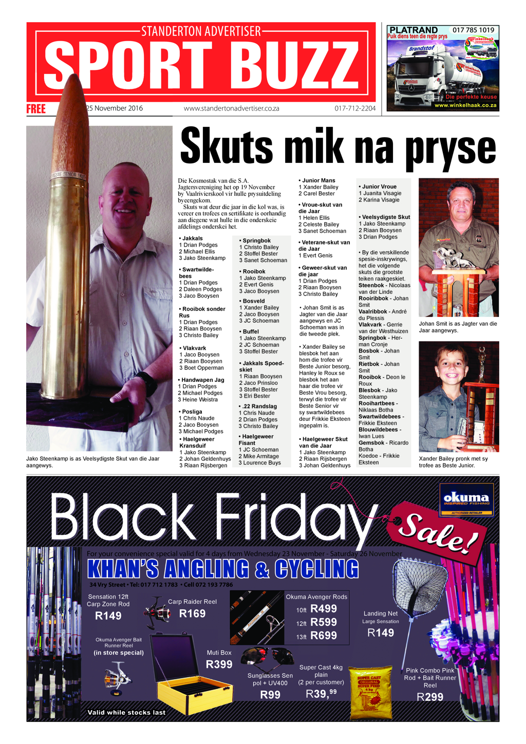 Standerton Advertiser 25 November 2016 page 28