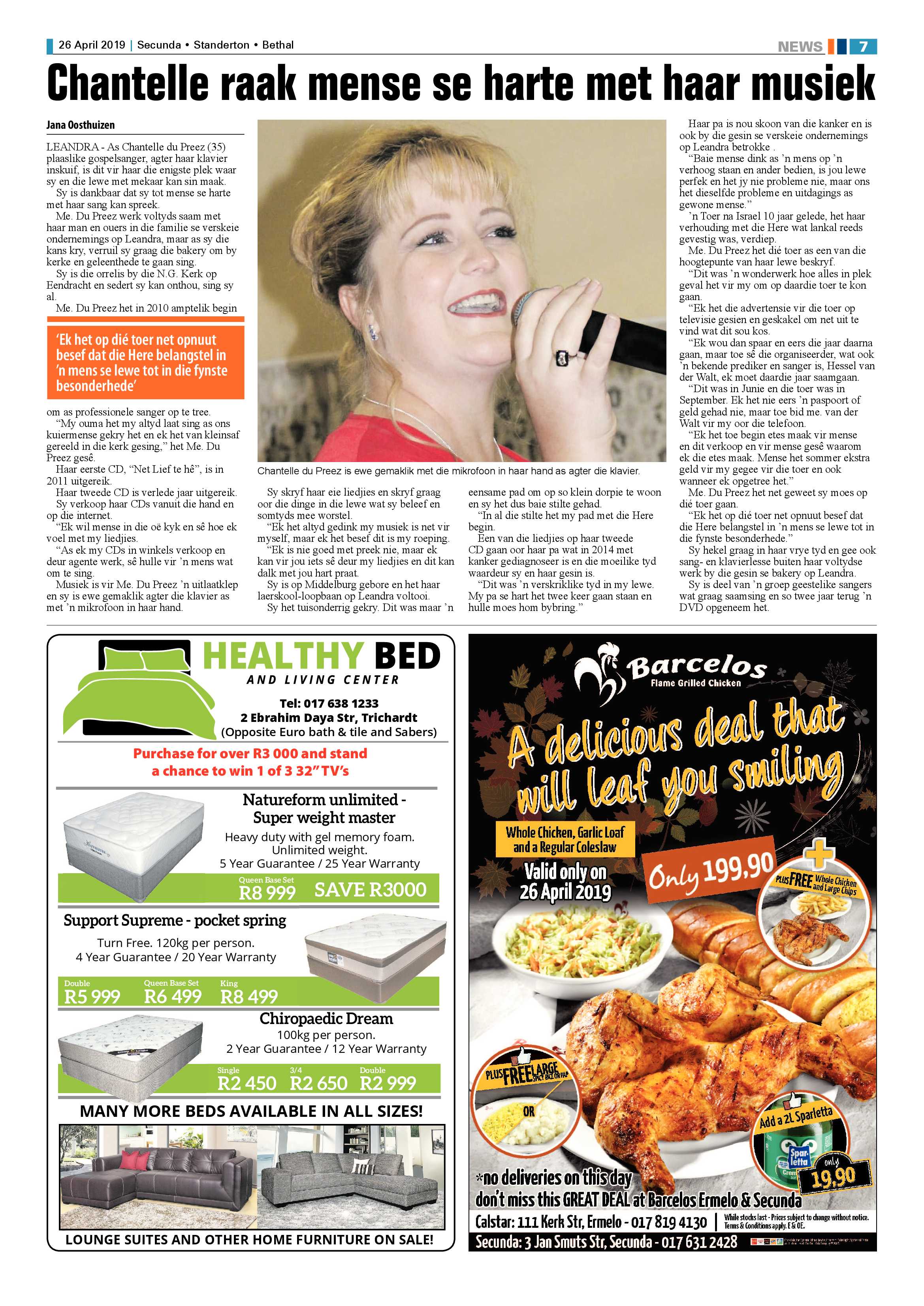 Standerton Advertiser 26 April 2019 page 11