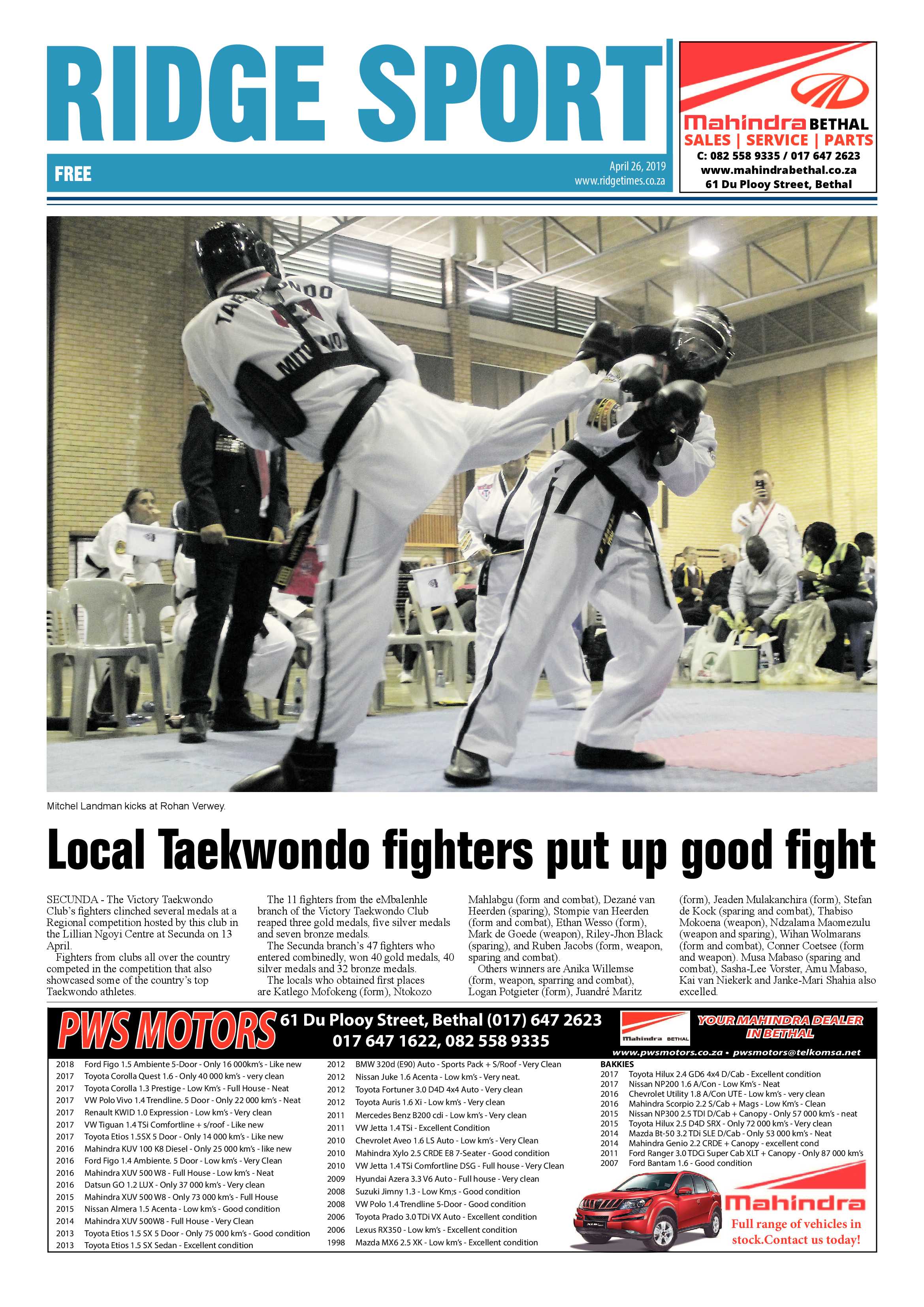 Standerton Advertiser 26 April 2019 page 28