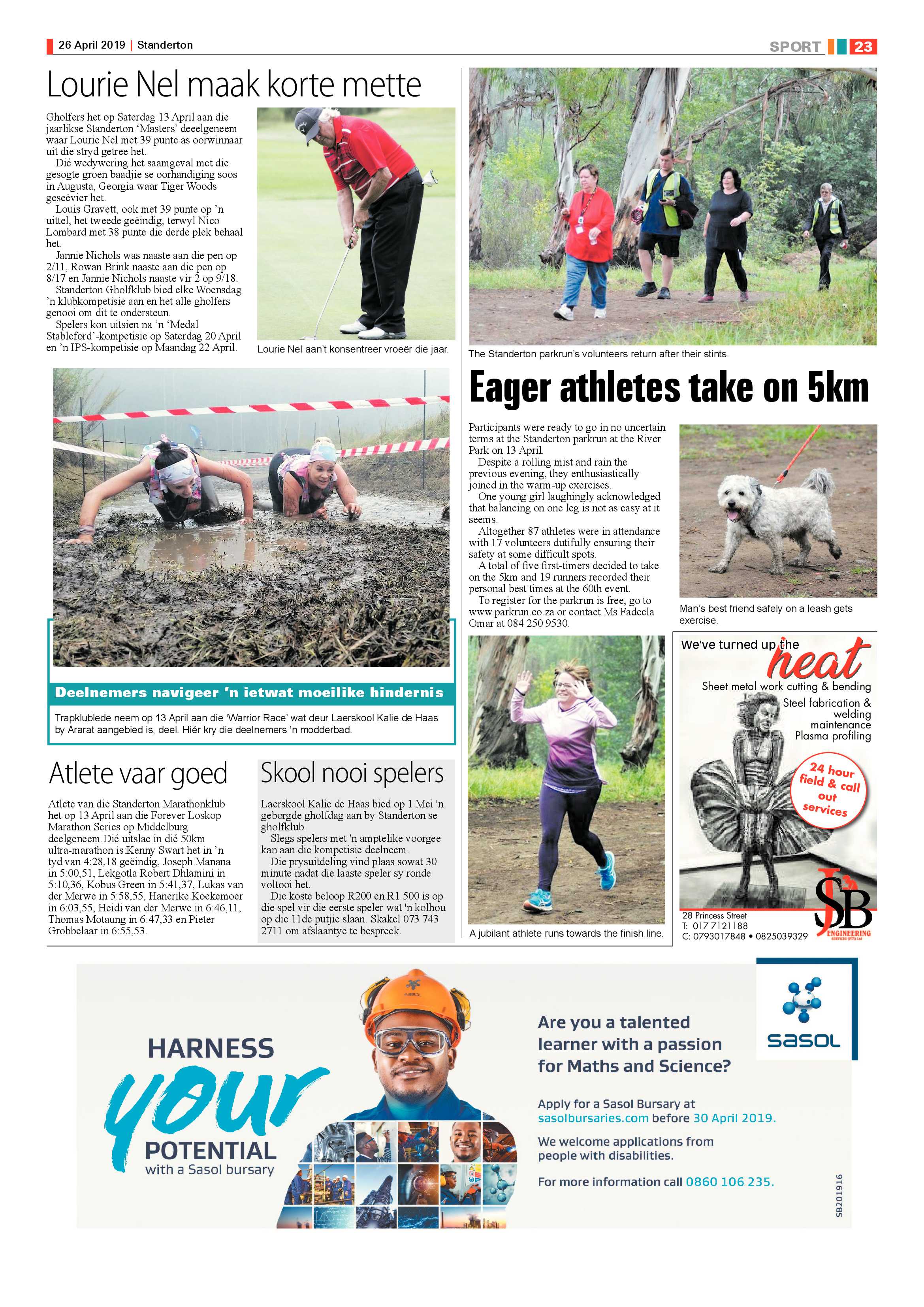 Standerton Advertiser 26 April 2019 page 31