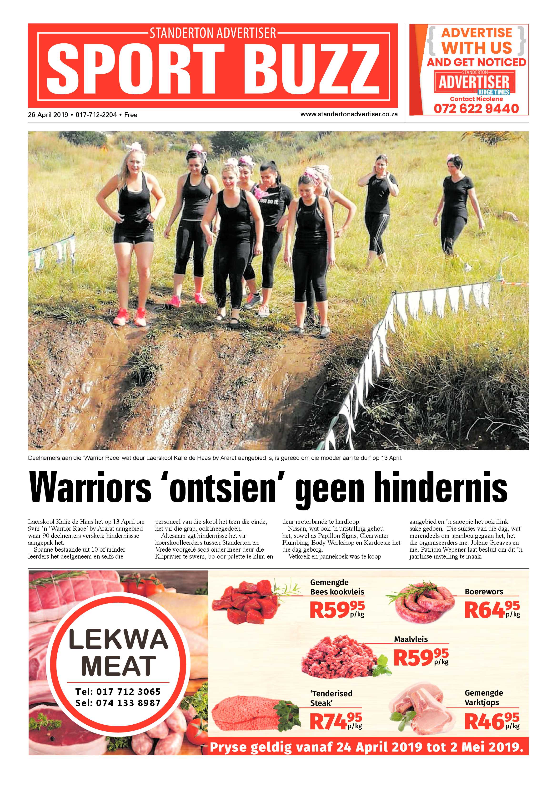 Standerton Advertiser 26 April 2019 page 32