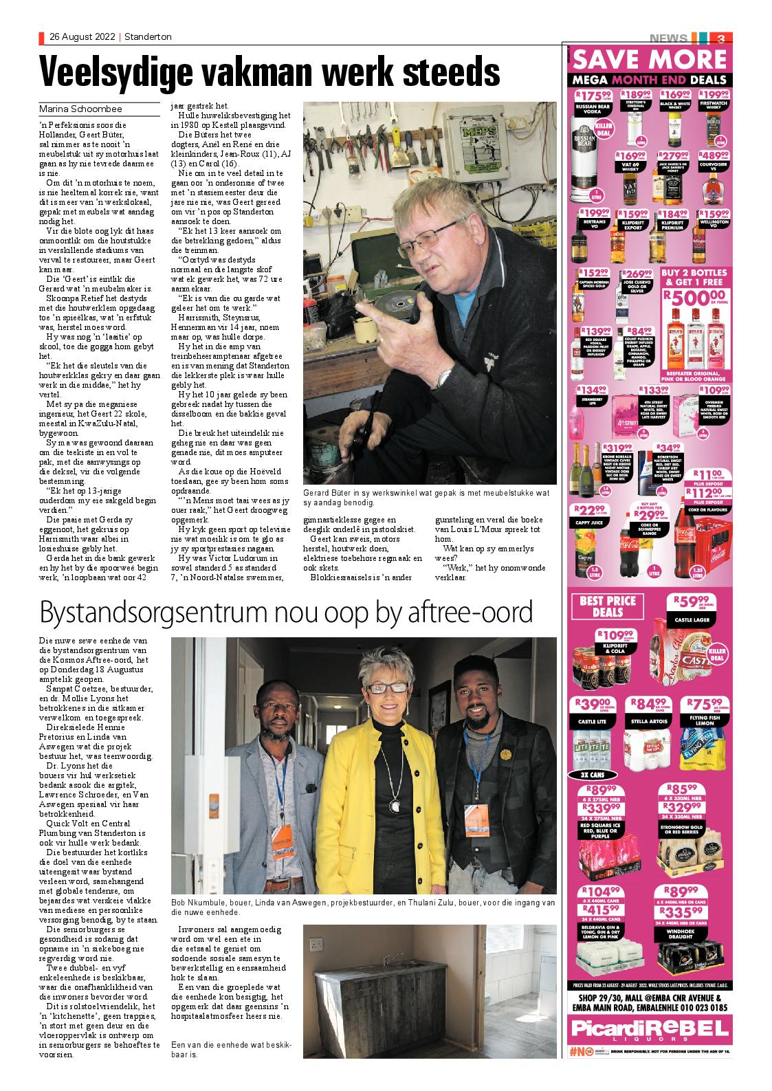 Standerton Advertiser 26 August 2022 page 3