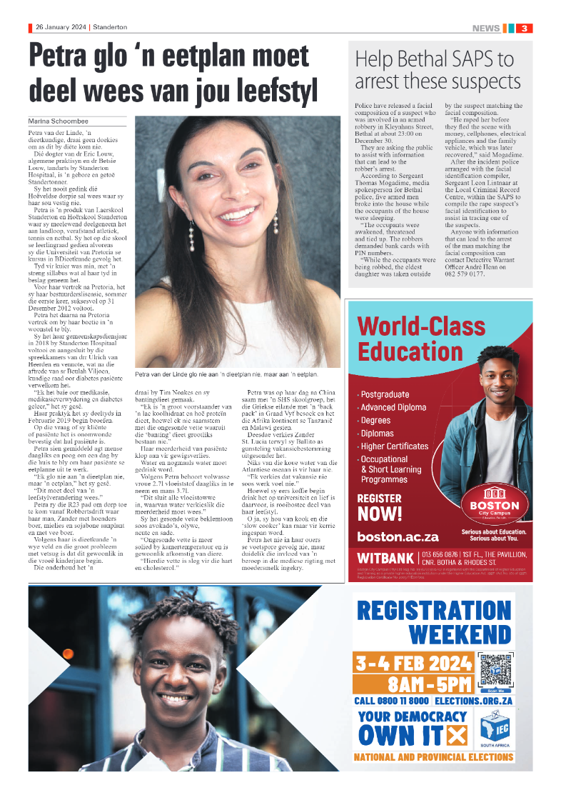 Standerton Advertiser 26 January 2024 page 3
