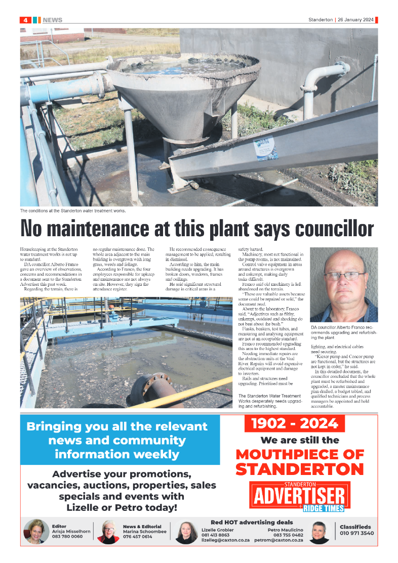 Standerton Advertiser 26 January 2024 page 4