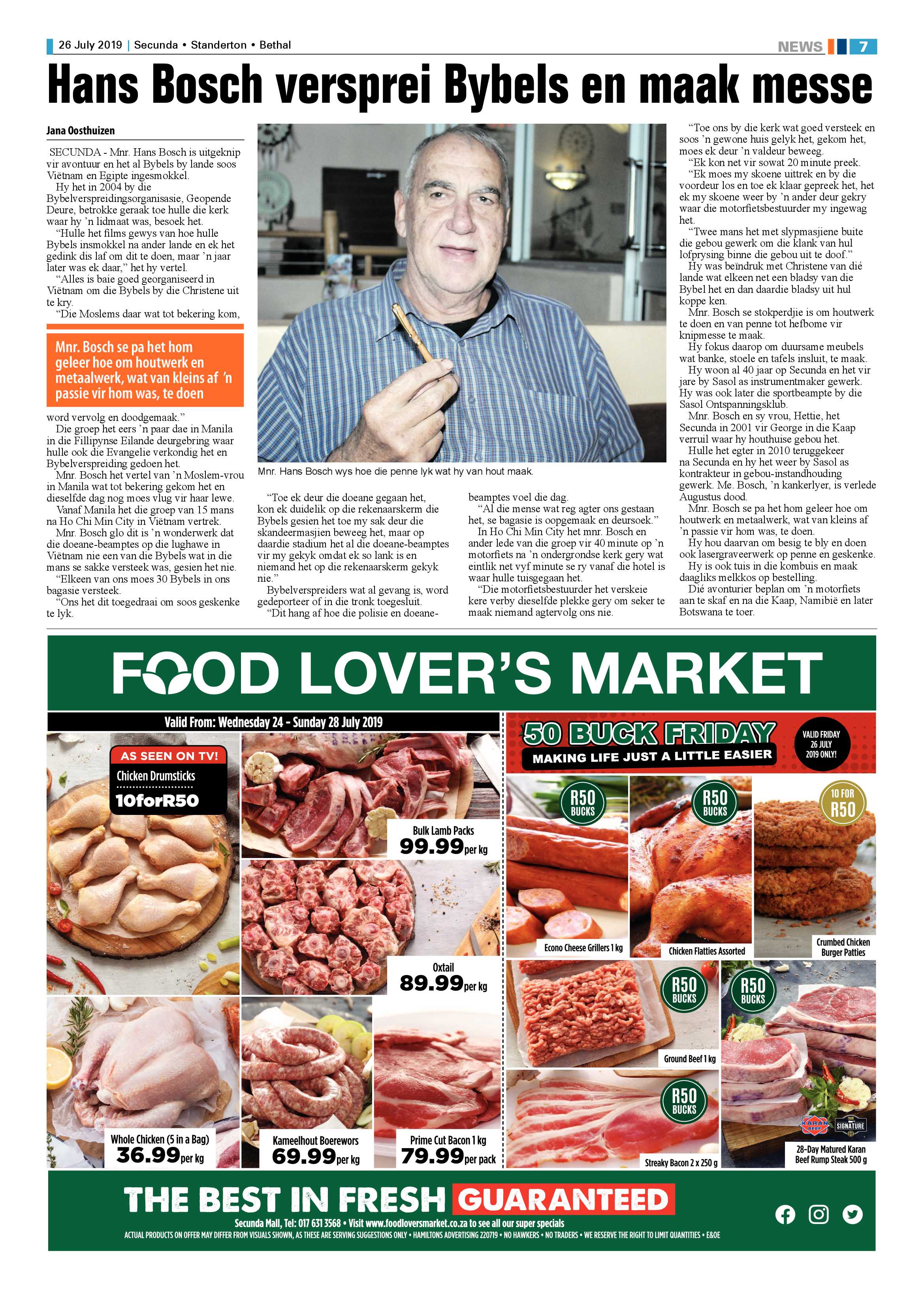 Standerton Advertiser 26 July 2019 page 11