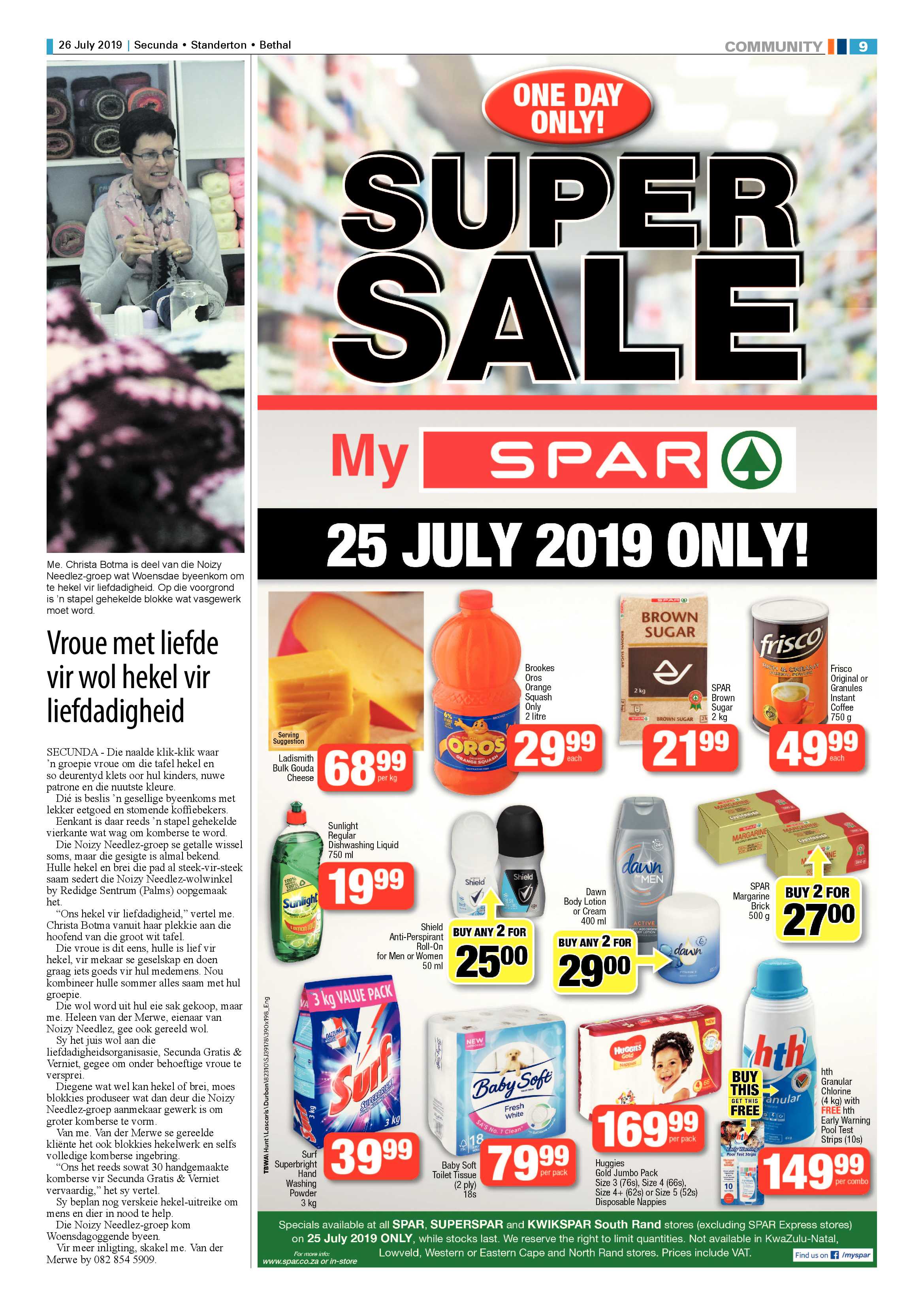 Standerton Advertiser 26 July 2019 page 13