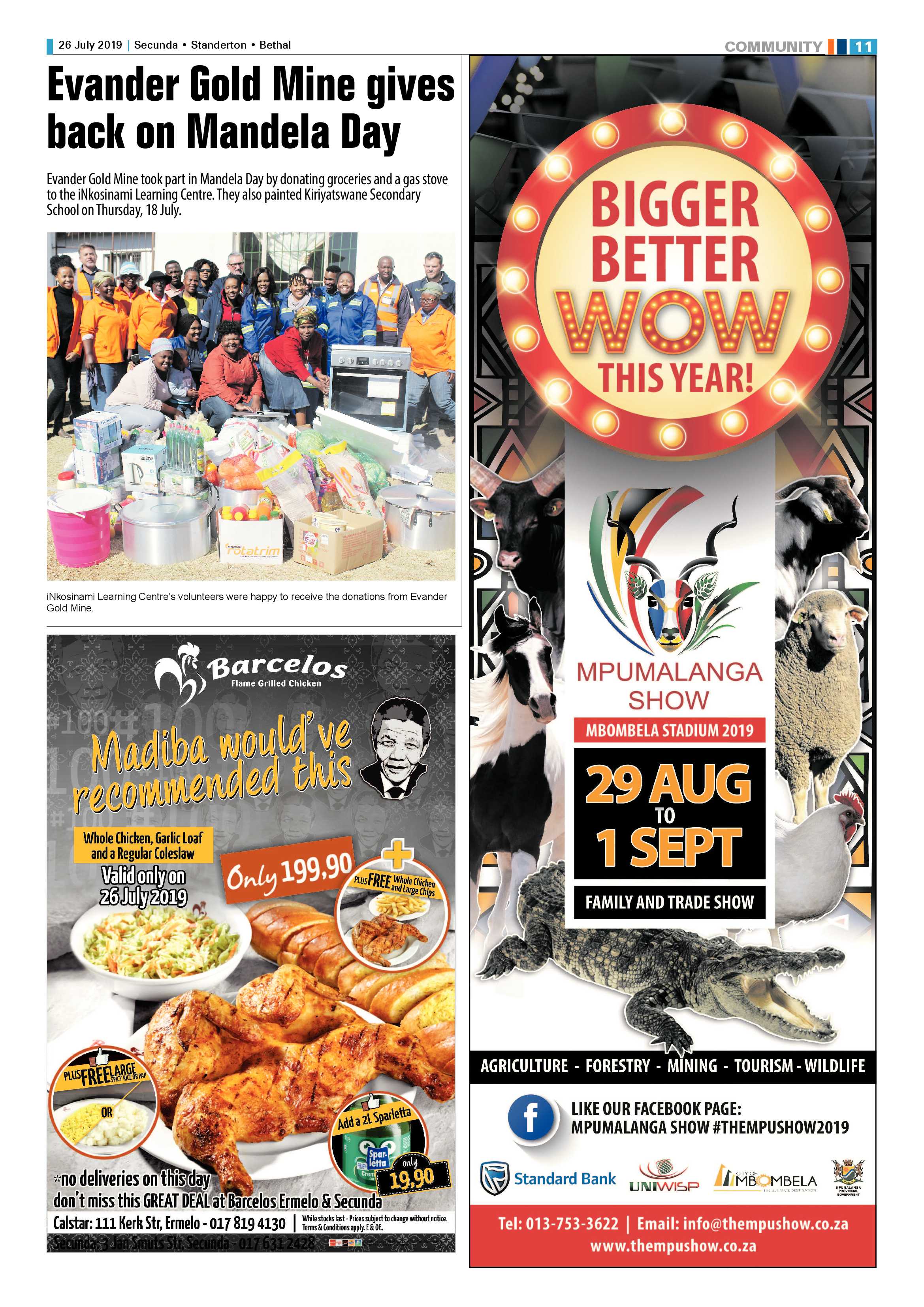 Standerton Advertiser 26 July 2019 page 15