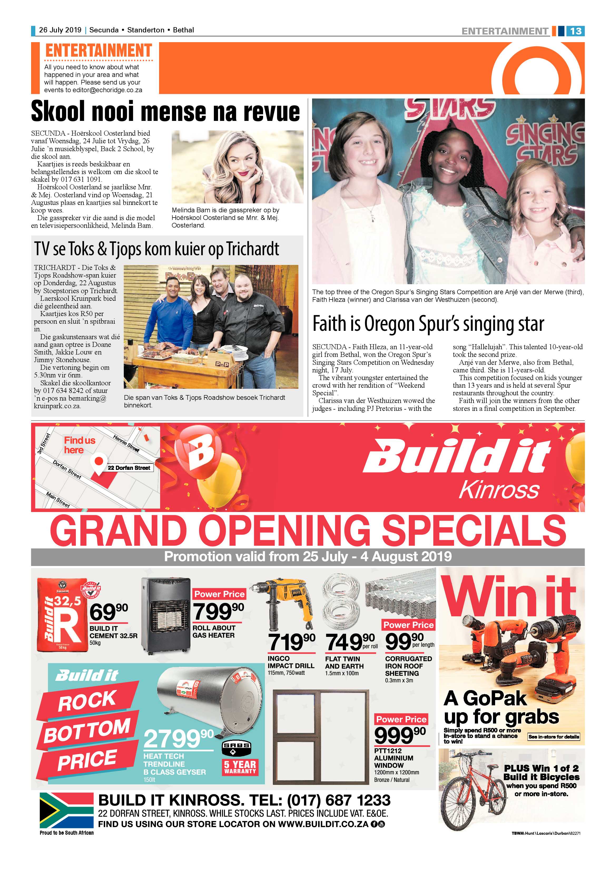 Standerton Advertiser 26 July 2019 page 17