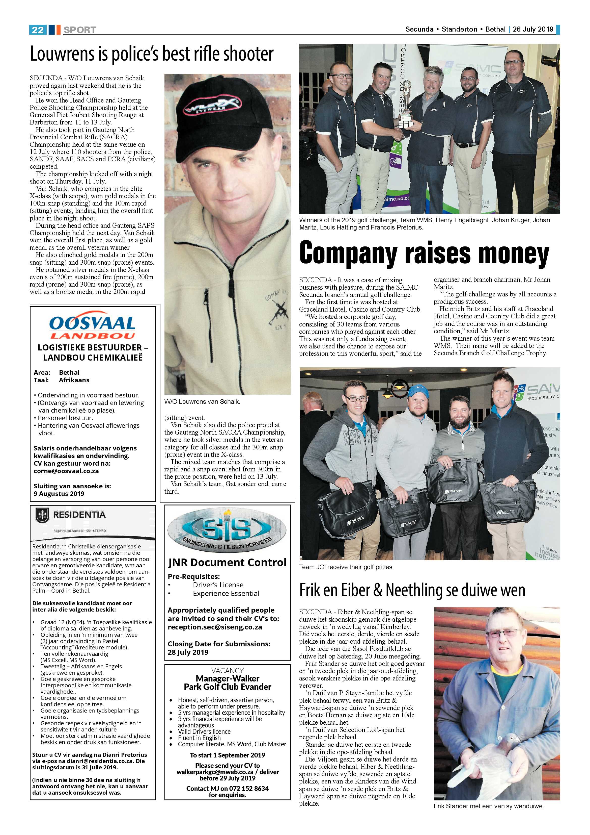Standerton Advertiser 26 July 2019 page 26