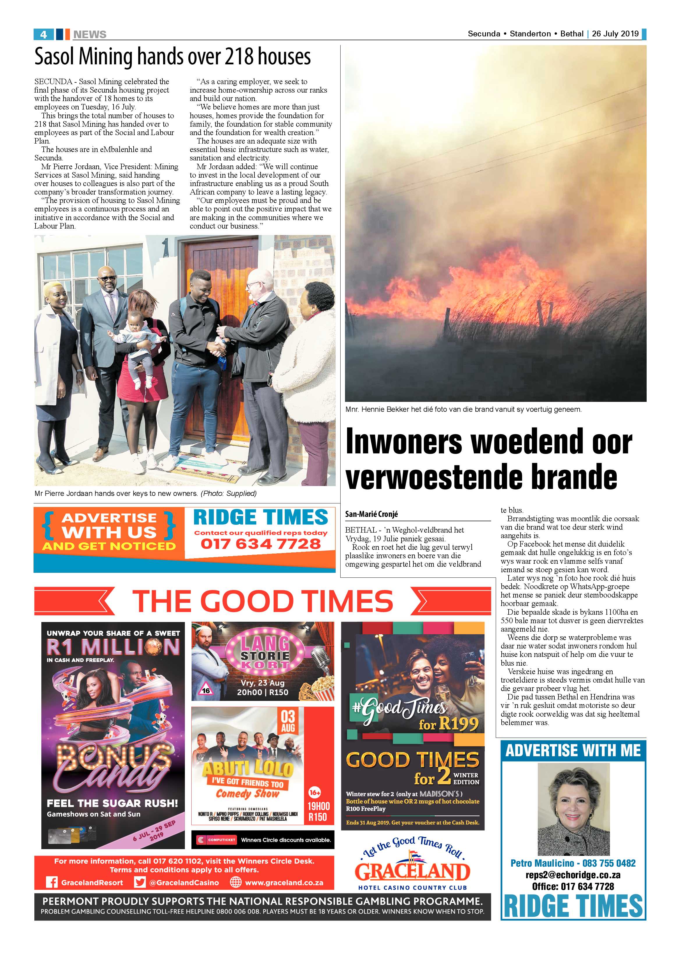 Standerton Advertiser 26 July 2019 page 8