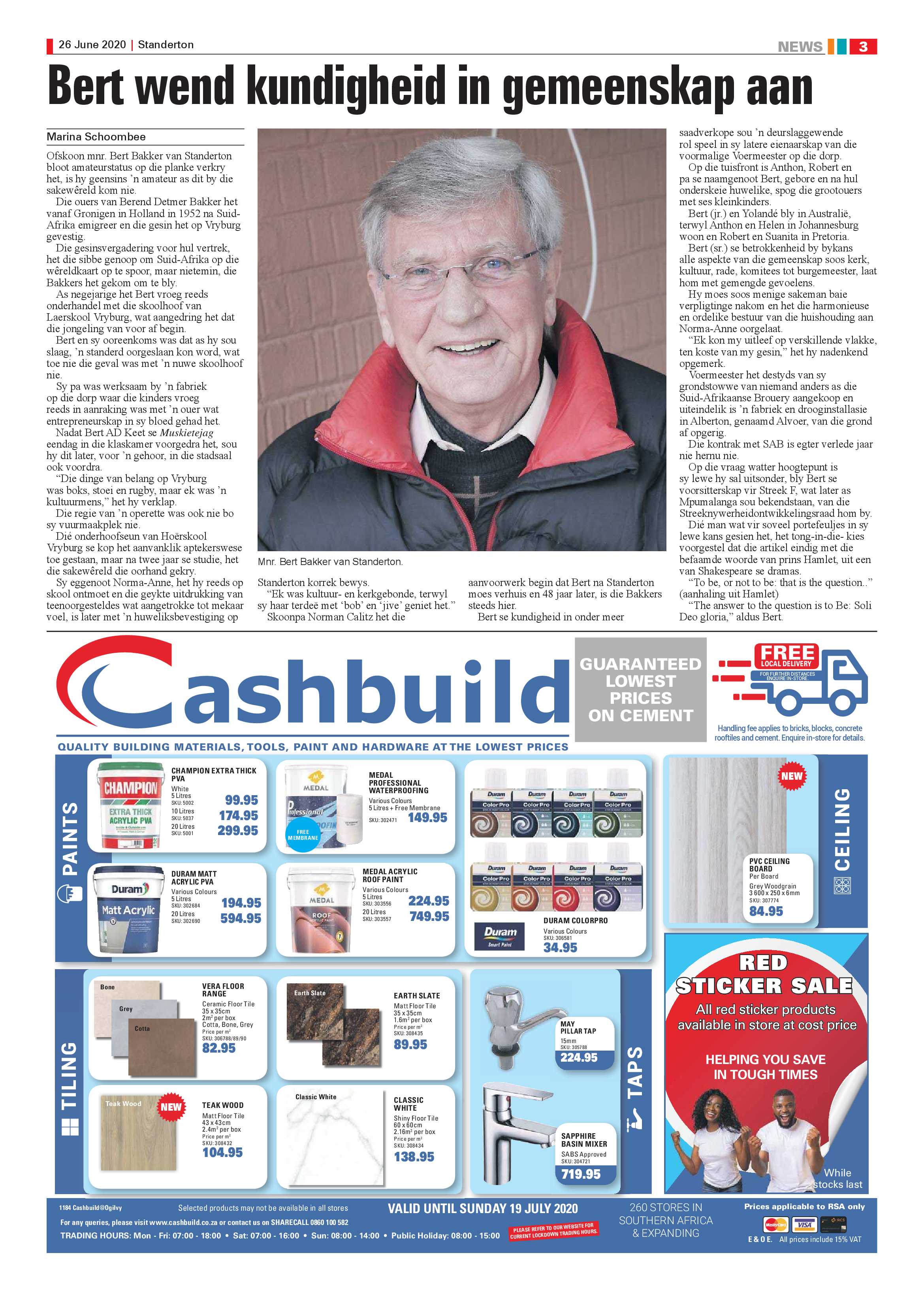 Standerton Advertiser 26 June 2020 page 3